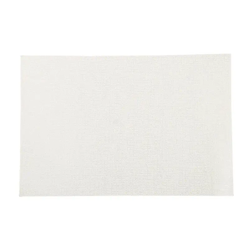 Napkin for appliances, 30x45 cm, PVC, rectangular, white, Silver drops, Rock