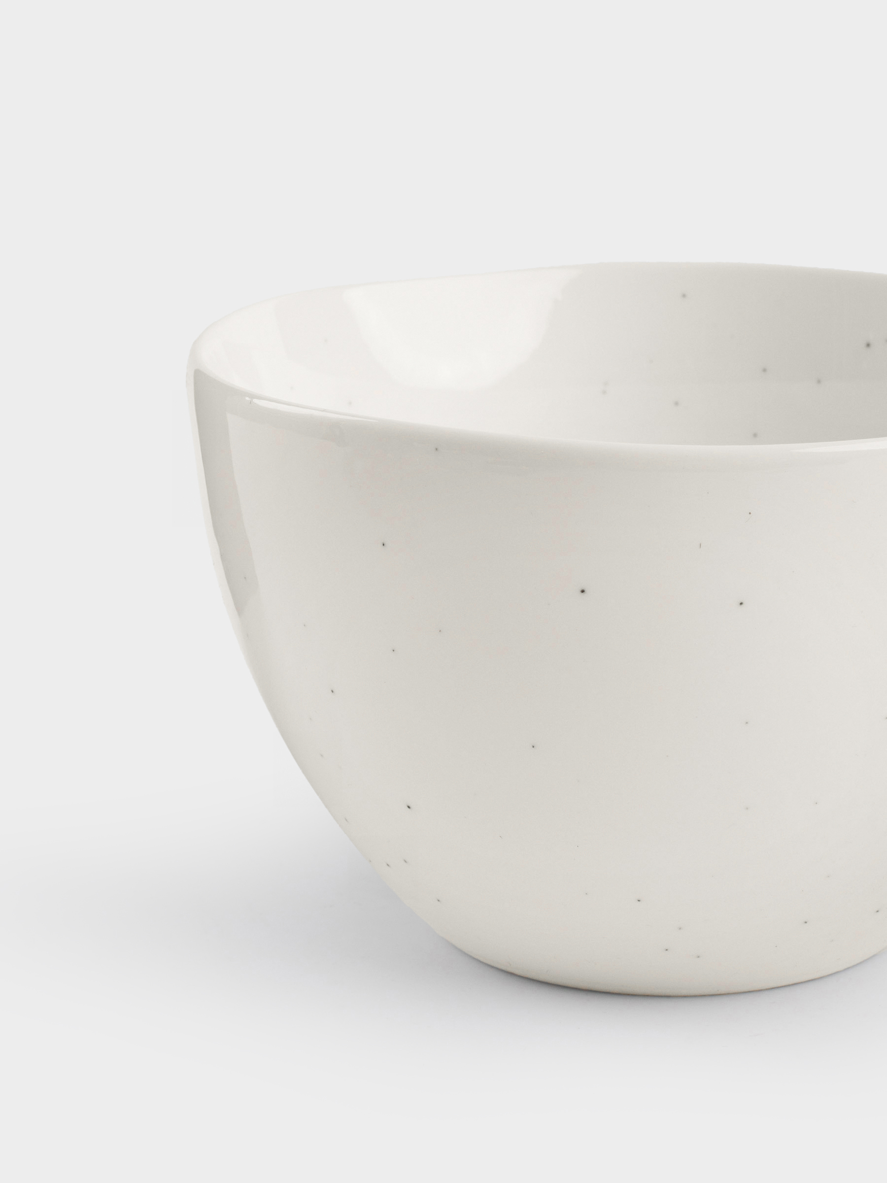 Dining set, 6 pers, 18 pr, porcelain N, milk, Dots, Boho, image-5