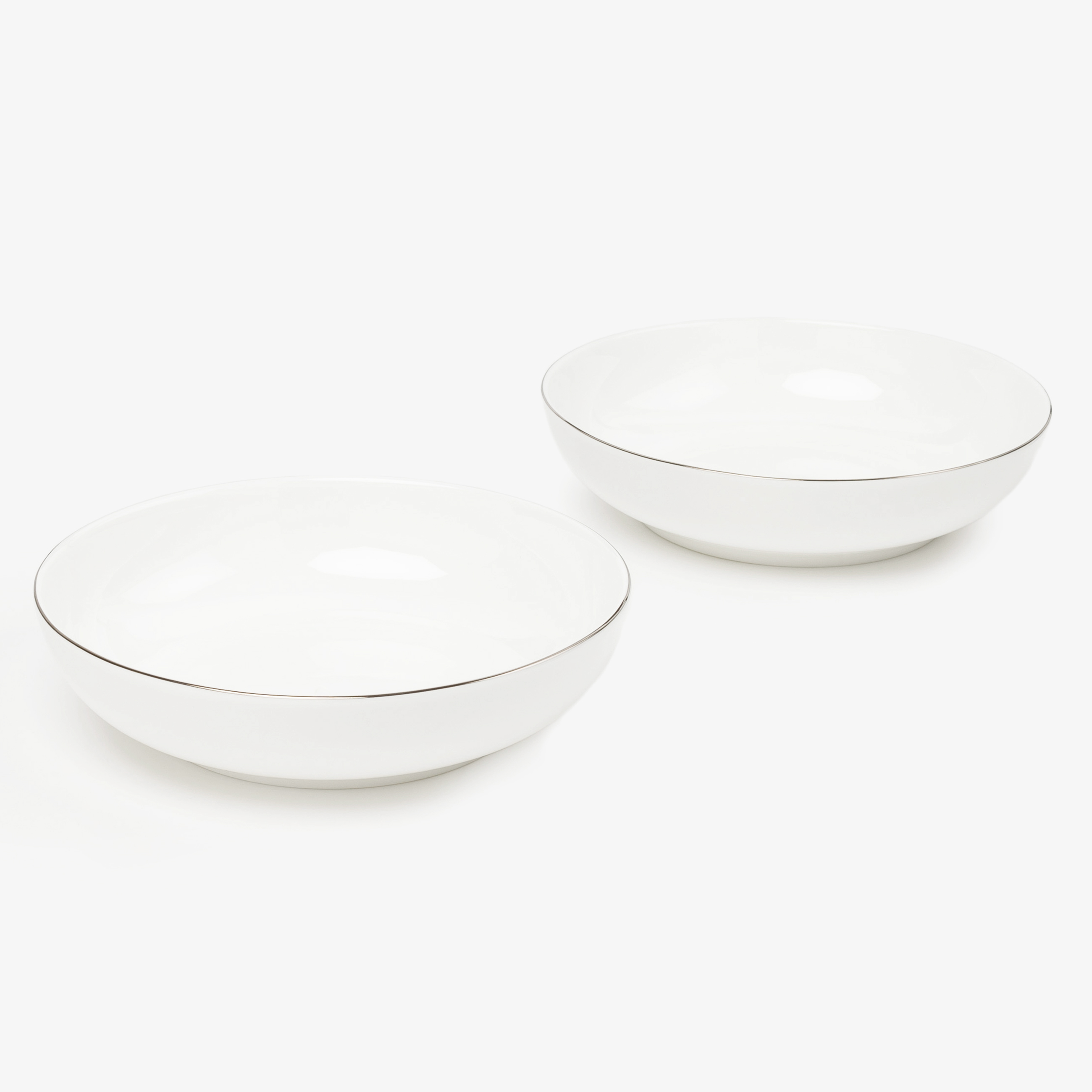 Soup plate, 20x4 cm, 2 pieces, porcelain F, Antarctica