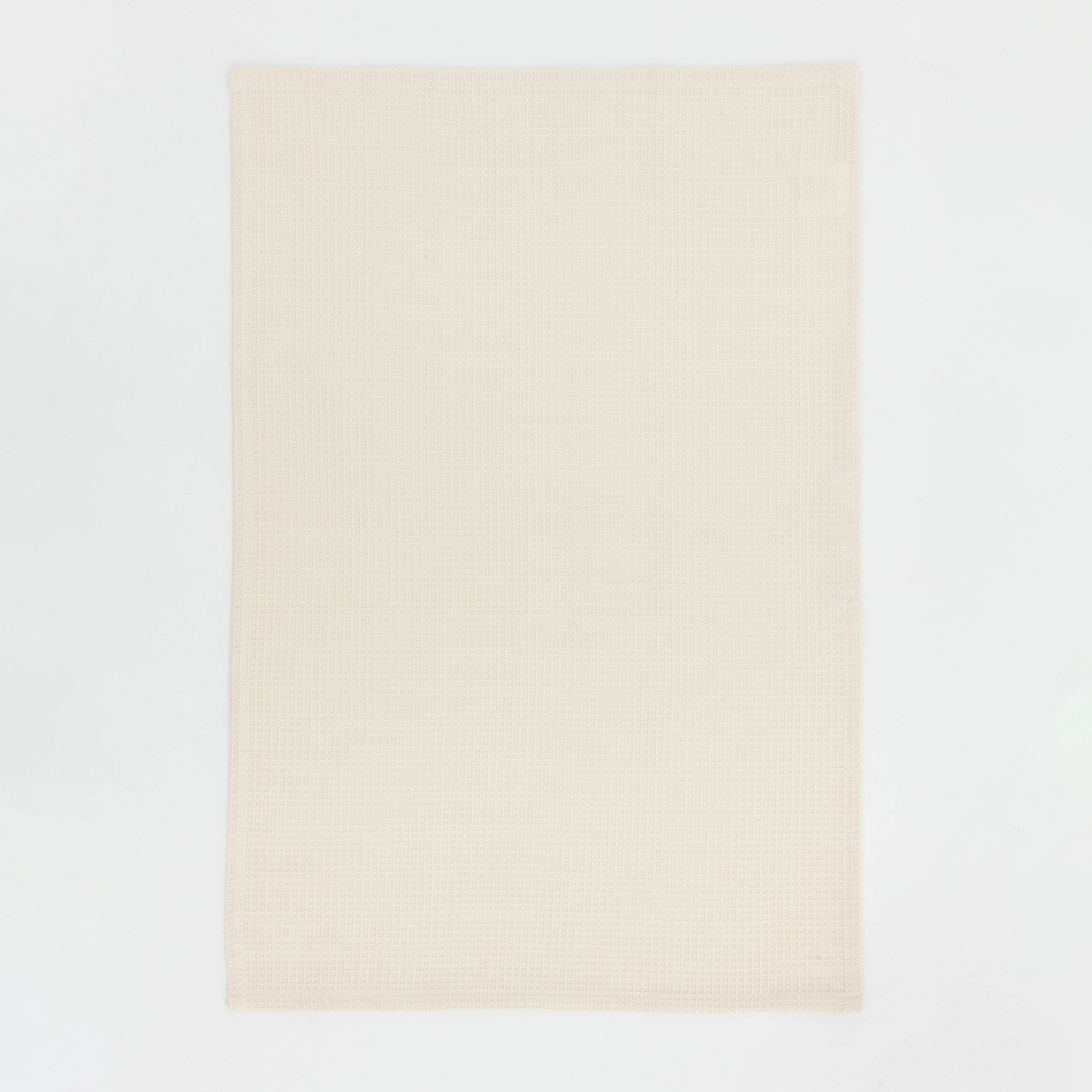 Kitchen towel, 40x60 cm, 3 pcs, cotton, menthol/brown / beige, Waffle
