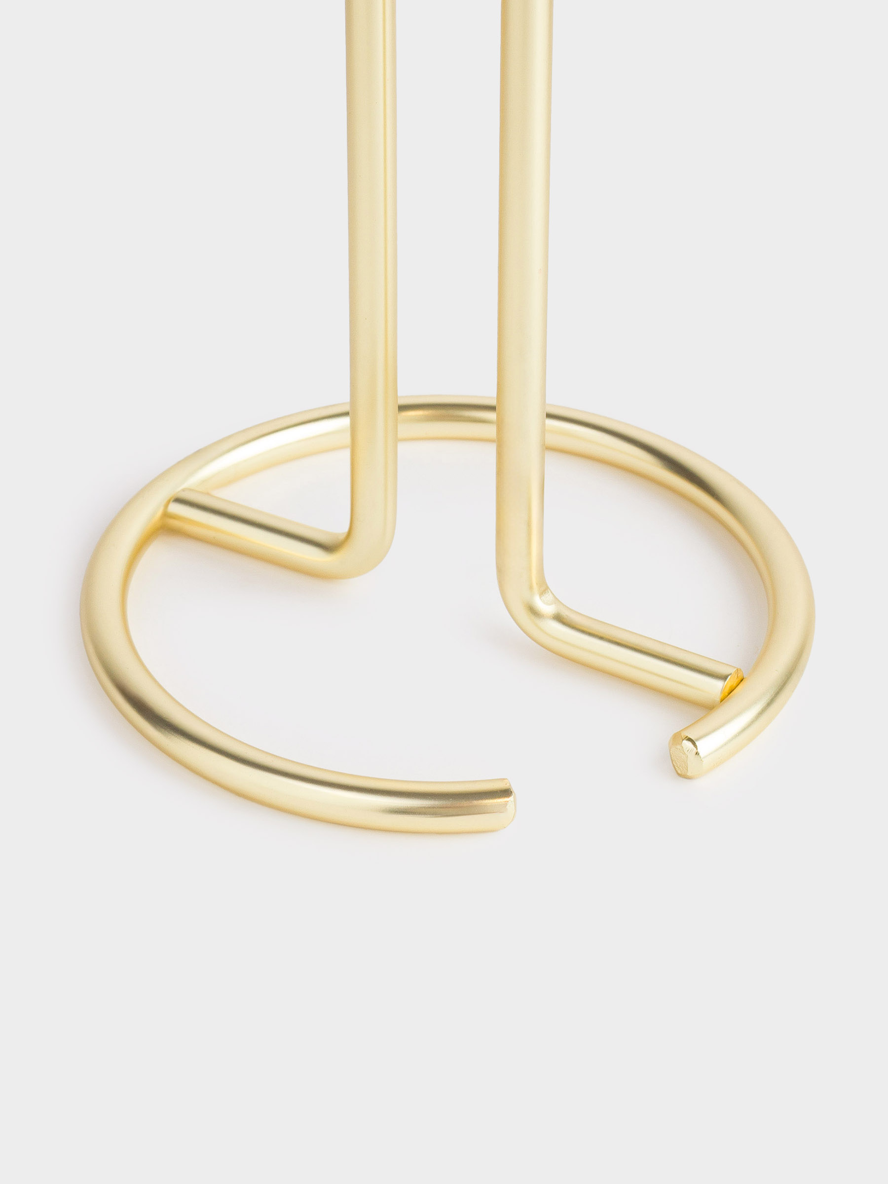 Paper towel holder, 31 cm, metal, golden, Classic gold, image-3