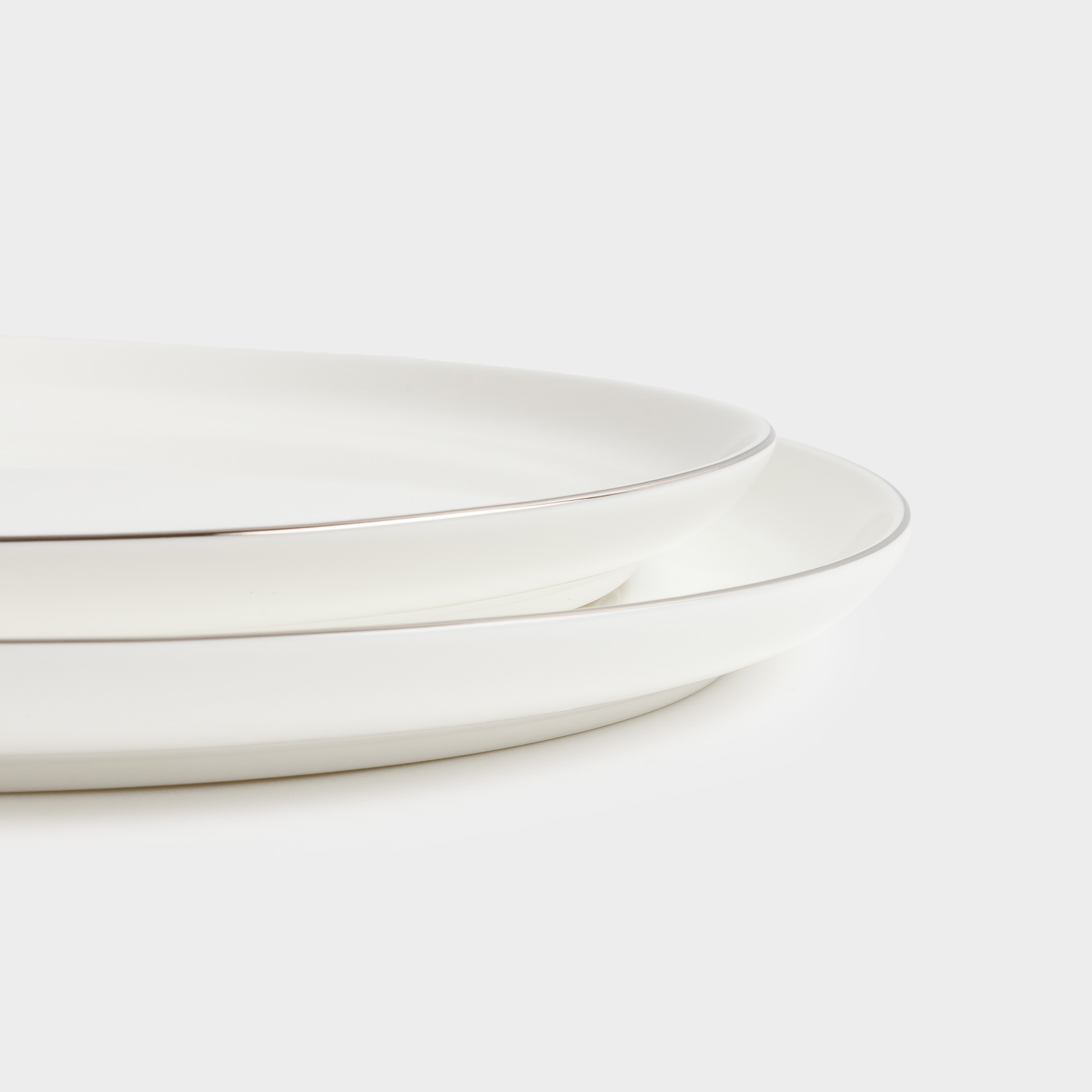 Dining set, 6 pers, 19 pr, porcelain F, Antarctica