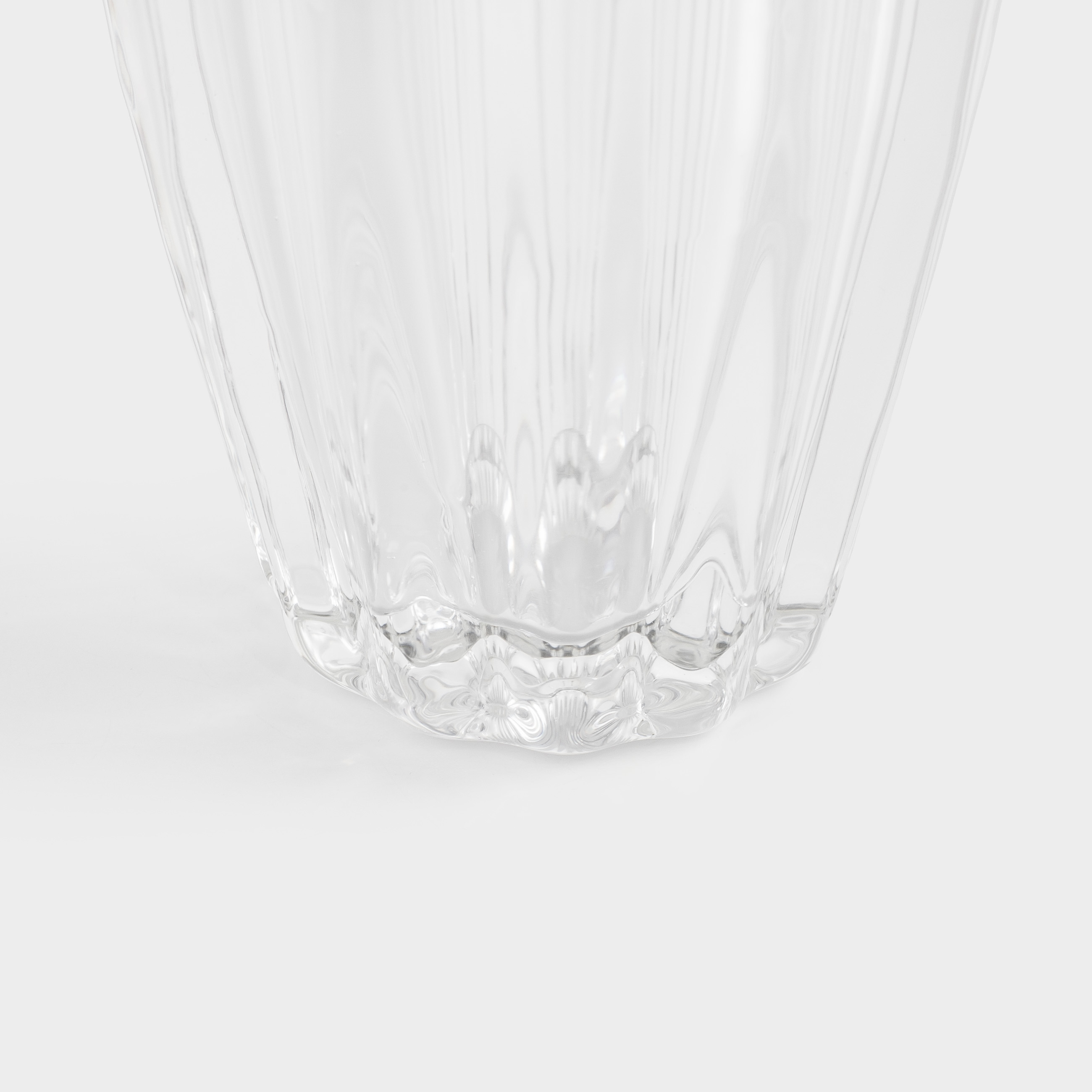 Flower vase, 28 cm, glass R, Ribby, image-3