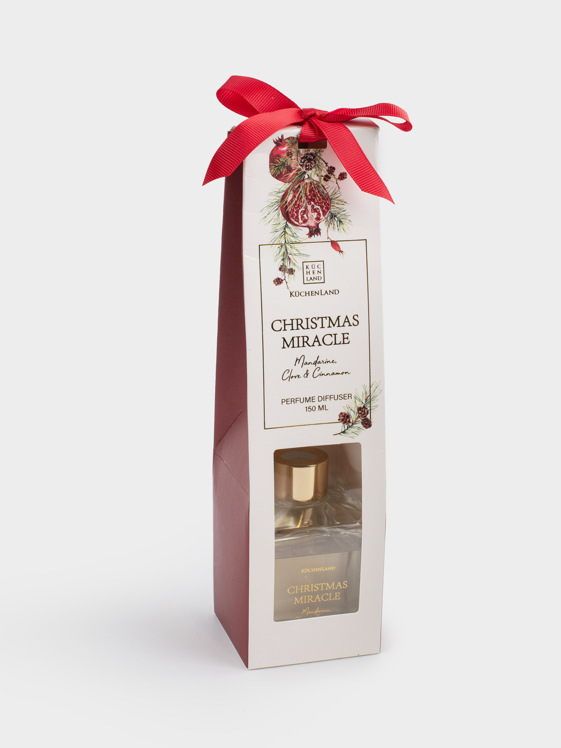 Aroma diffuser, 150 ml, Mandarin, Clove & Cinnamon, Cristmas miracle, image-4