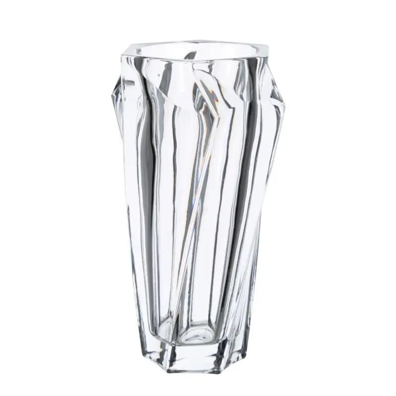 Flower vase, 24 cm, glass, Tulip ,image-0