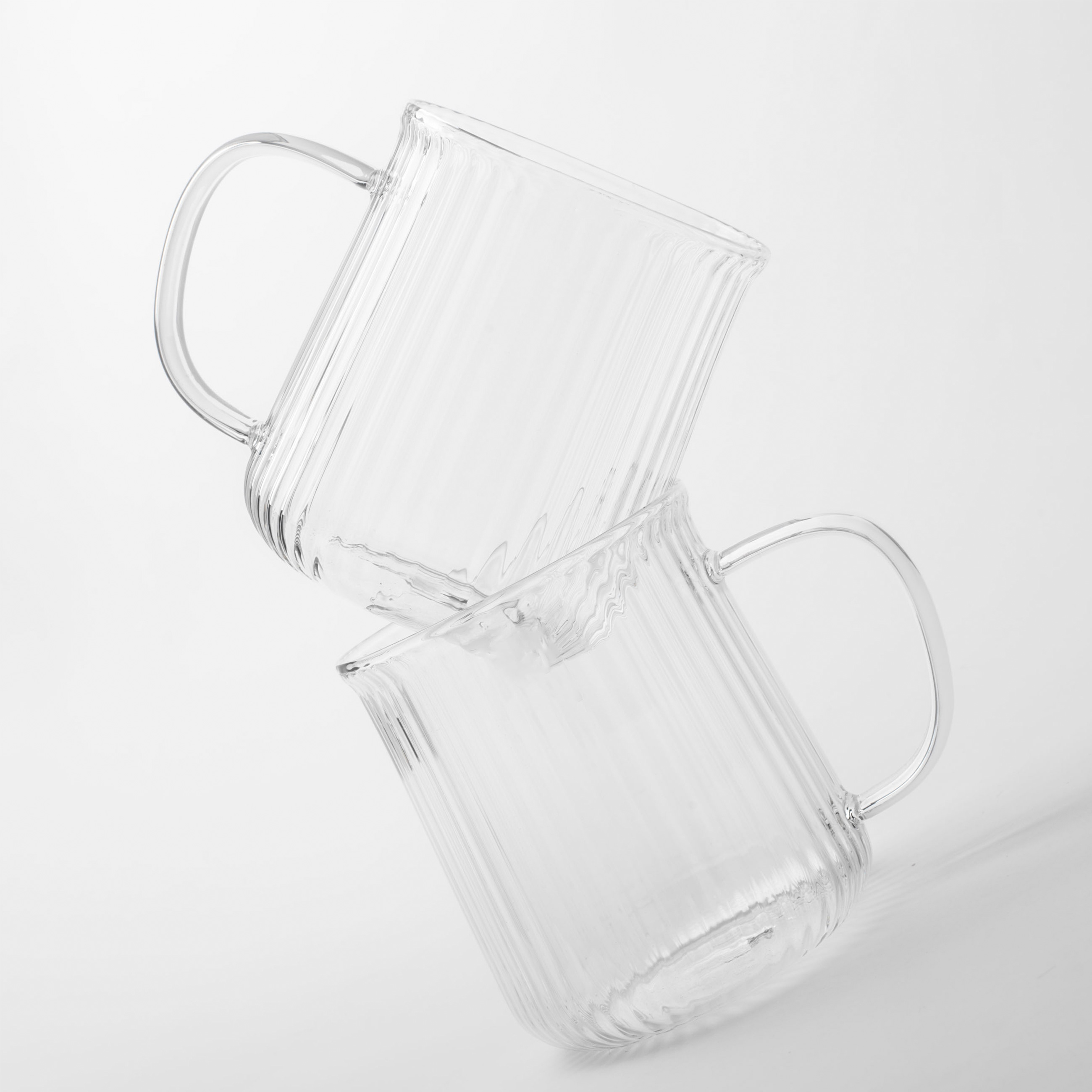 Mug, 430 ml, 2 pcs, glass B, Ribby, image-2