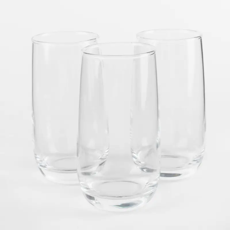 Glass, 13 cm, 360 ml, 6 pcs, glass, Lecco ,image-0