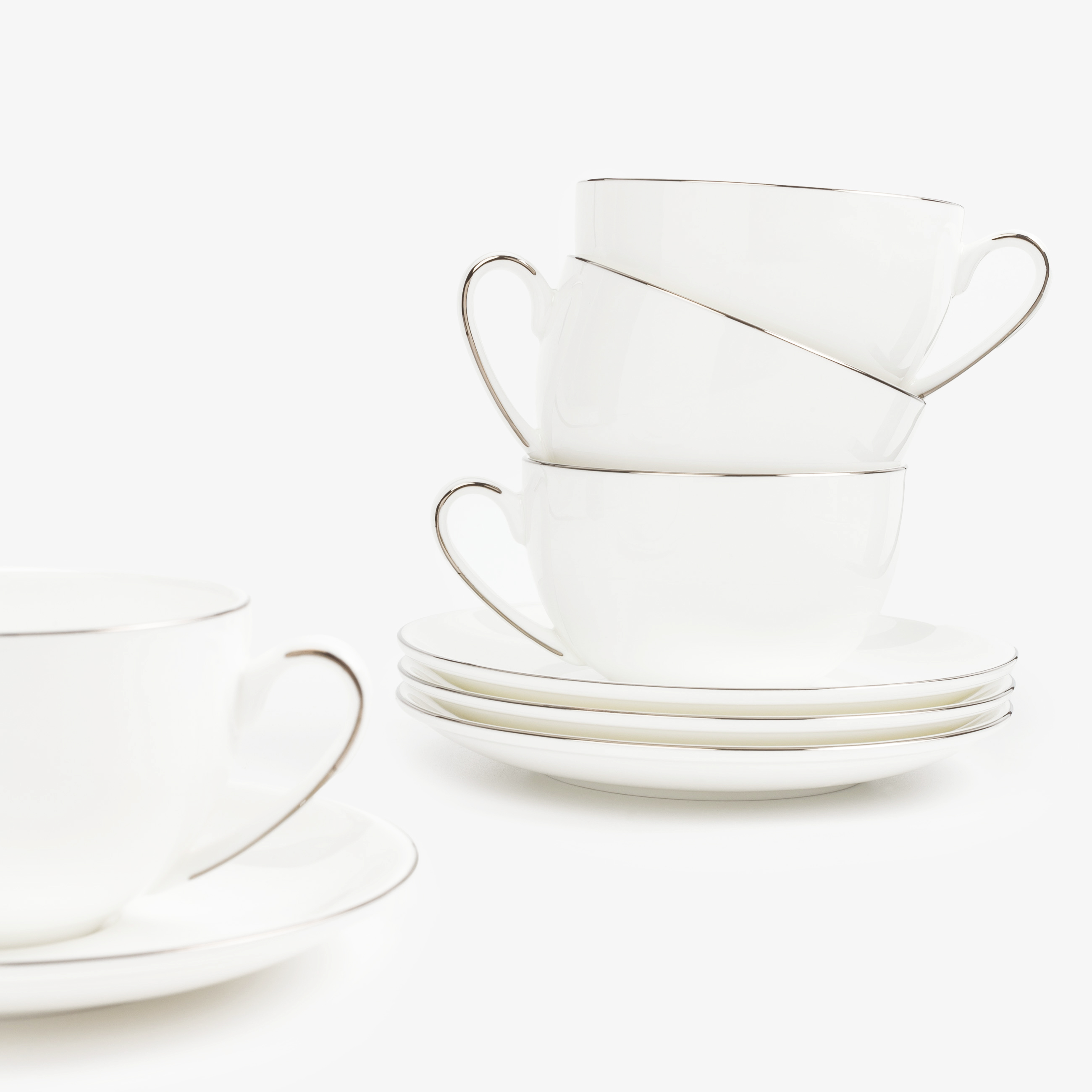 Tea pair, 4 pers, 8 items, 250 ml, porcelain F, Antarctica