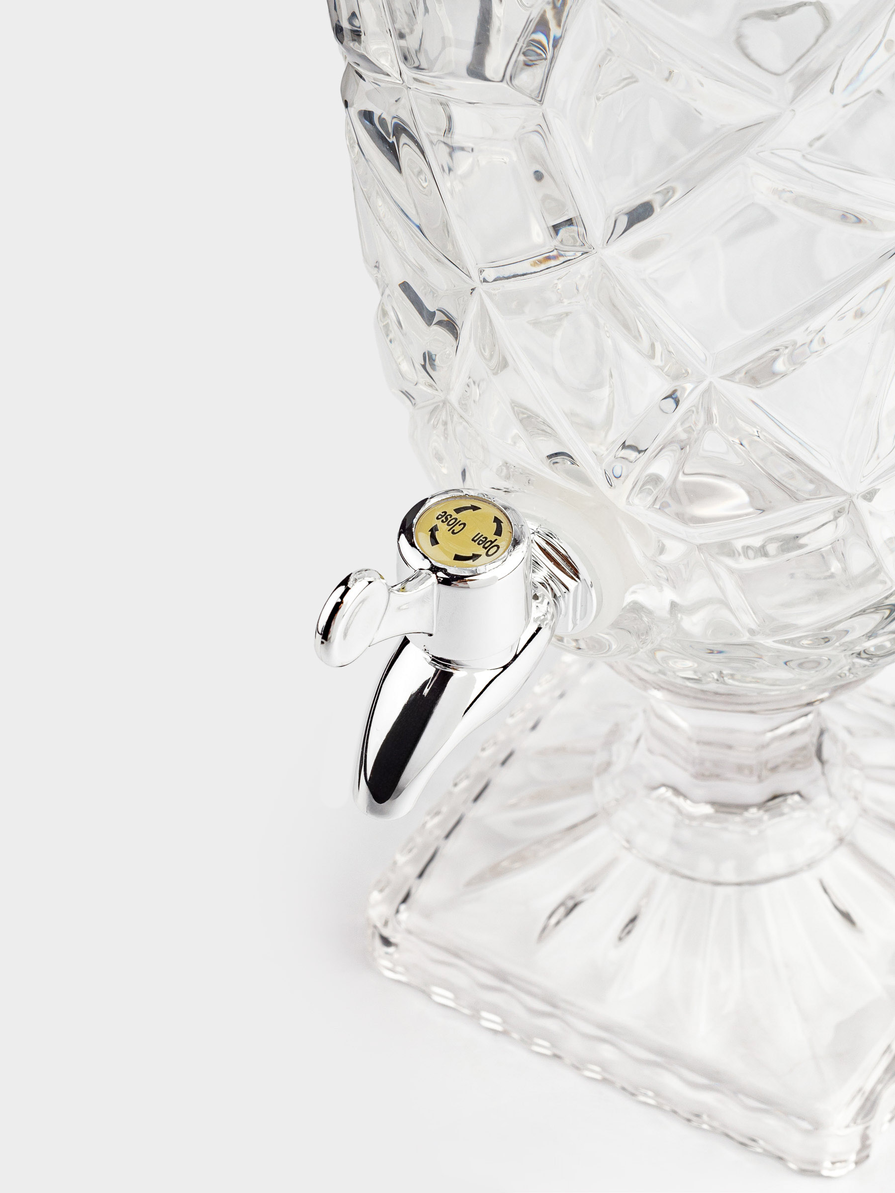 Drink dispenser, 3 L, Glass R / plastic, Crackle, image-13