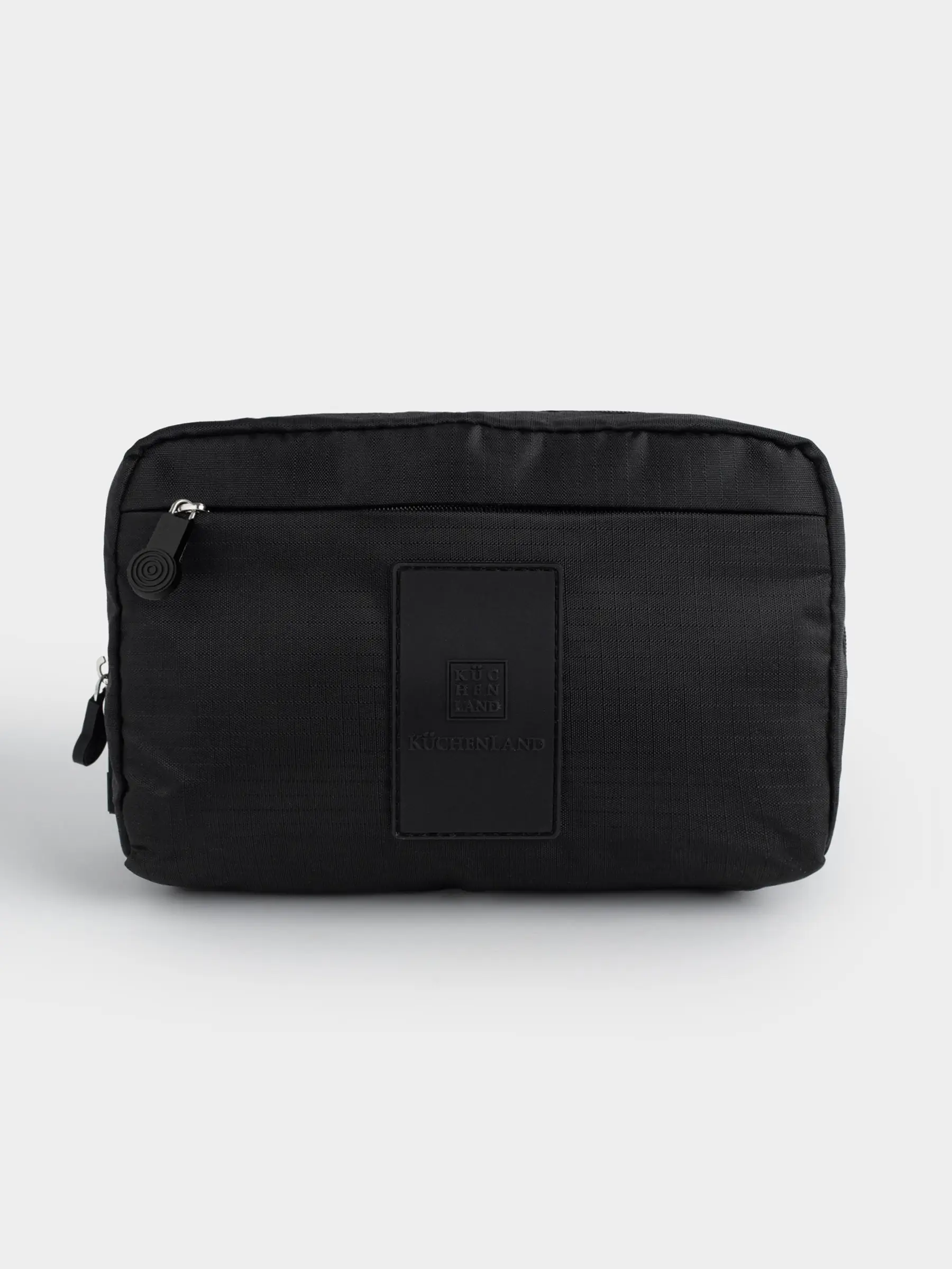Travel cosmetic bag, 20x12 cm, polyester, black, Easy Travel