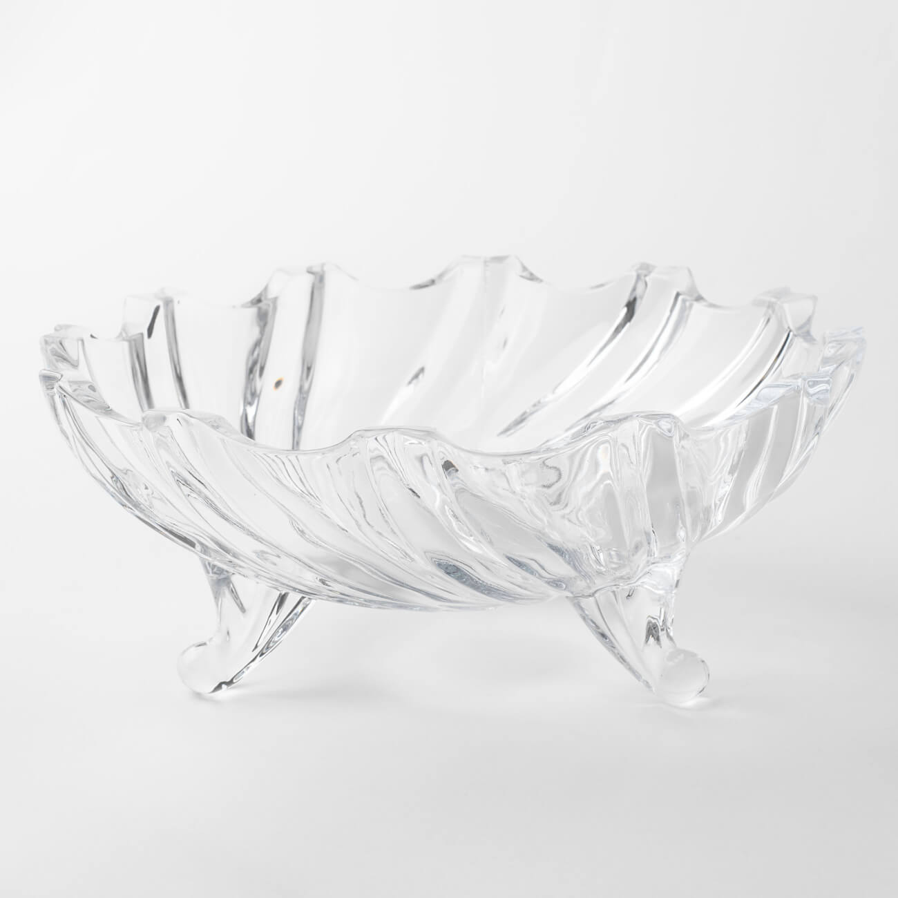 Salad bowl on legs, 23x9 cm, 830 ml, glass R, Torsido