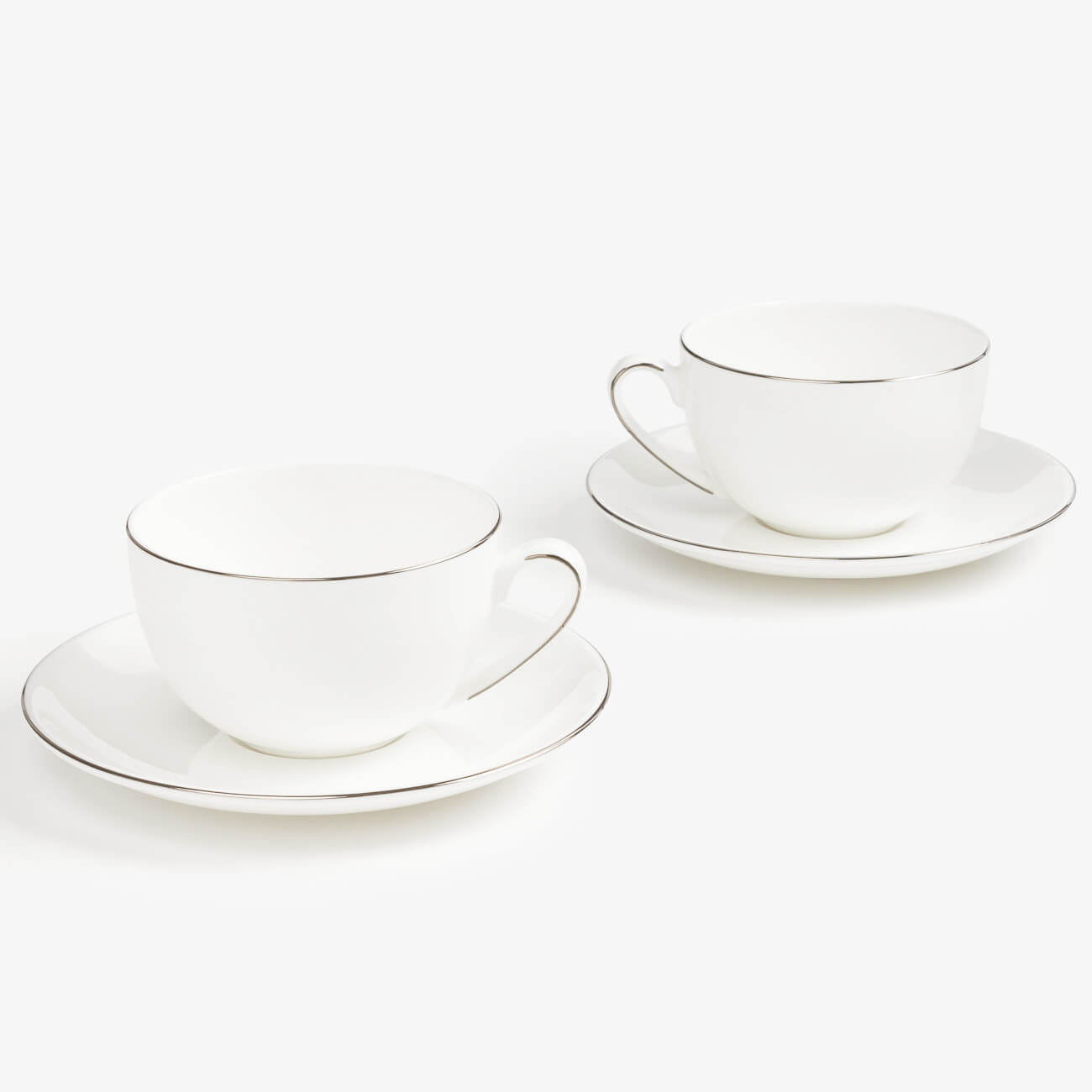 Tea pair, 2 pers, 4 pr, 250 ml, porcelain F, Antarctica