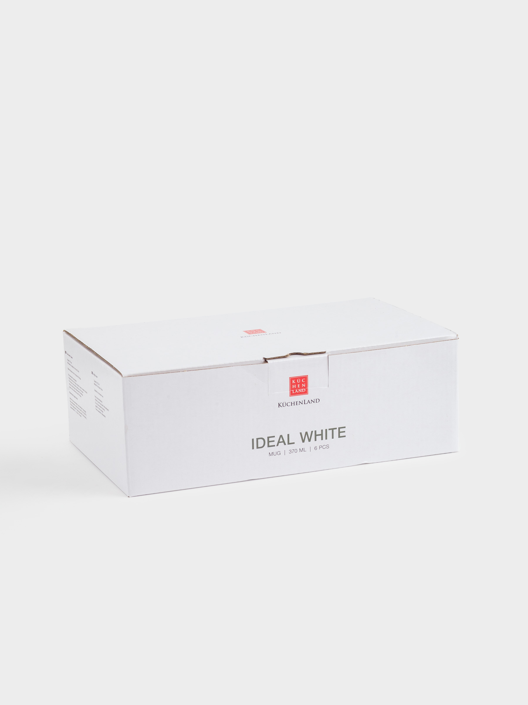 Mug, 370 ml, 6 pcs, porcelain F, white, Ideal white, image-5