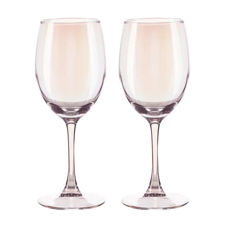 White wine glass, 320 ml, 2 pcs, glass, mother of pearl, Floyd polar ,image-0