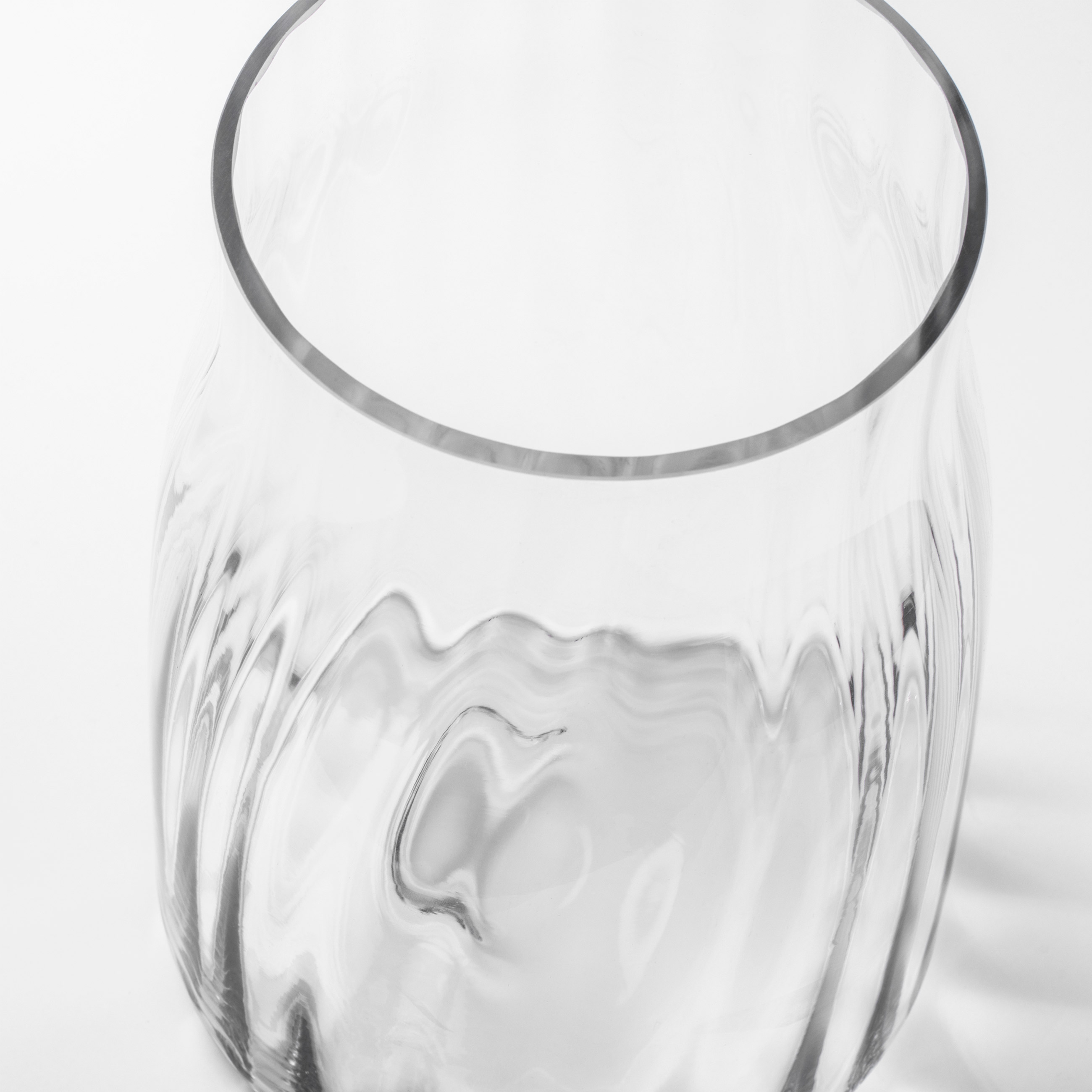 Flower vase, 26 cm, glass, Ledge, image-3