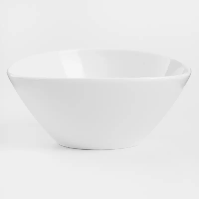 Salad bowl, 16x8 cm, 500 ml, porcelain P, white, Synergy