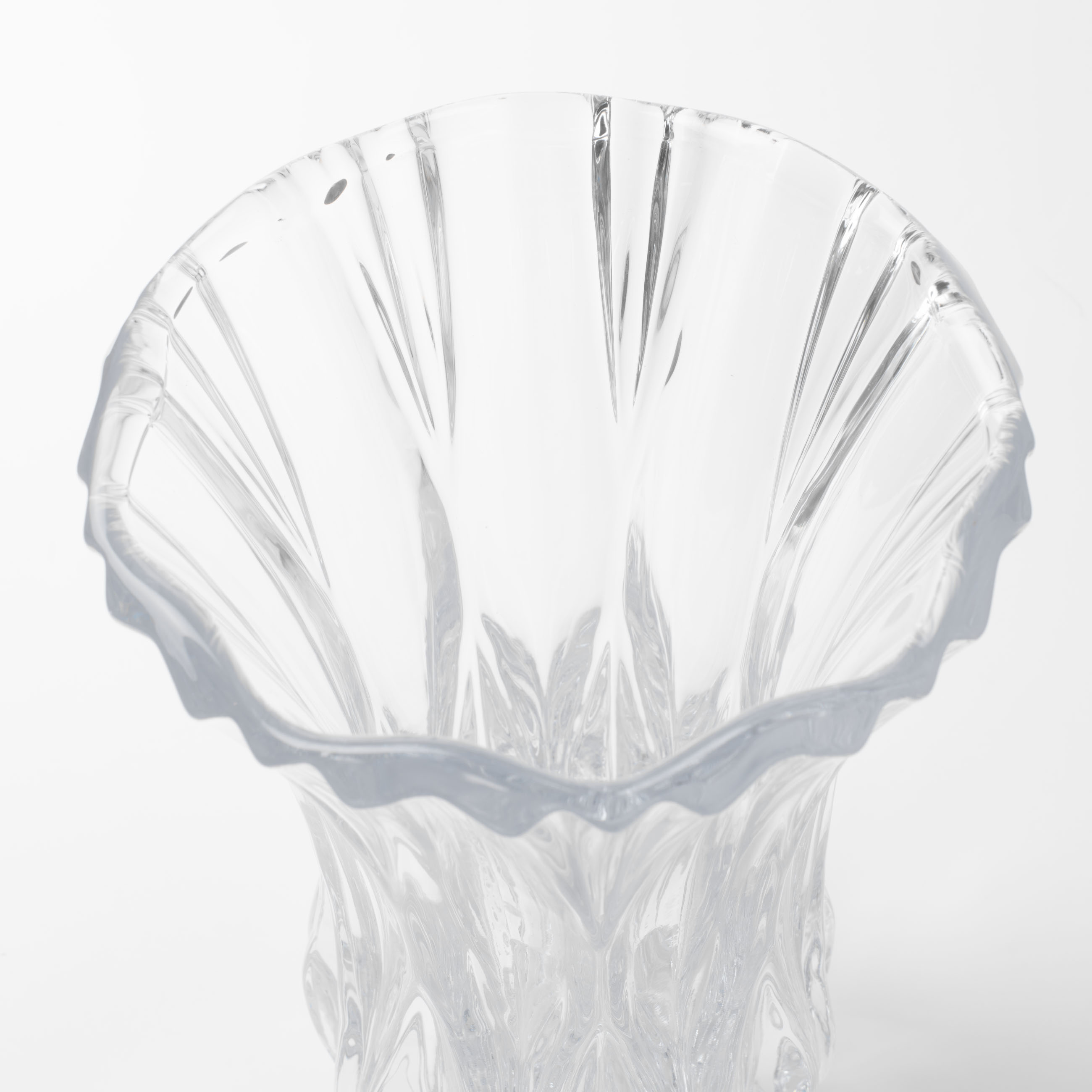 Flower vase, 30 cm, glass R, Ridi