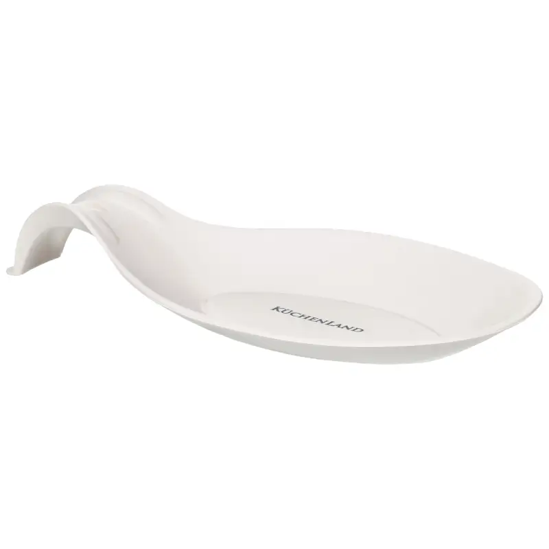 Spoon stand, 23x12 cm, silicone, Milk, Soft ,image-0