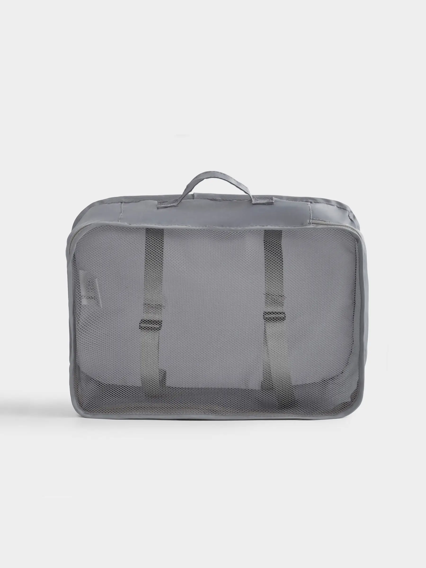 Clothing organizer, 32x23x11 cm, twill, grey, Travel comfort