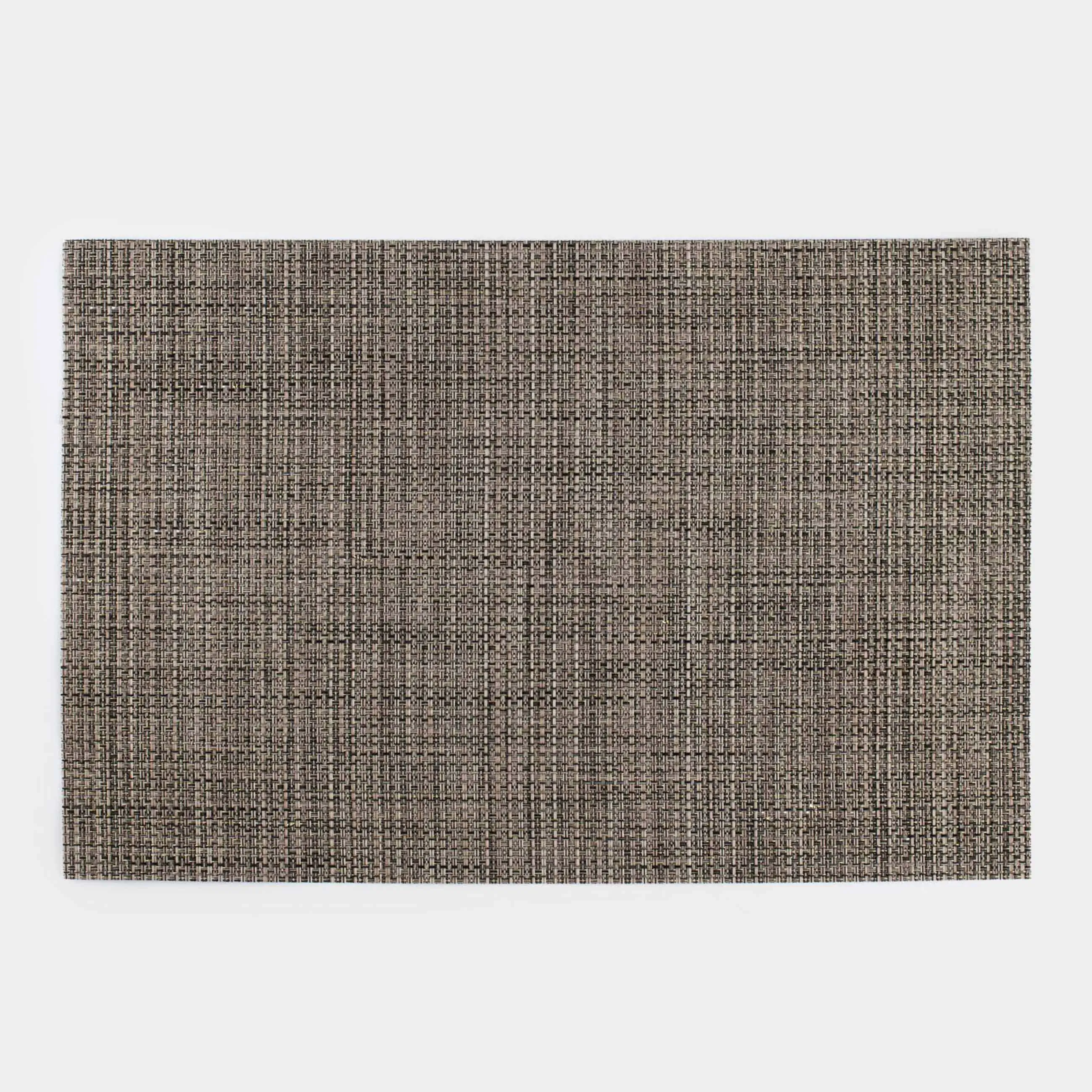 Placemat, 30x45 cm, PVC, rectangular, brown, Solid
