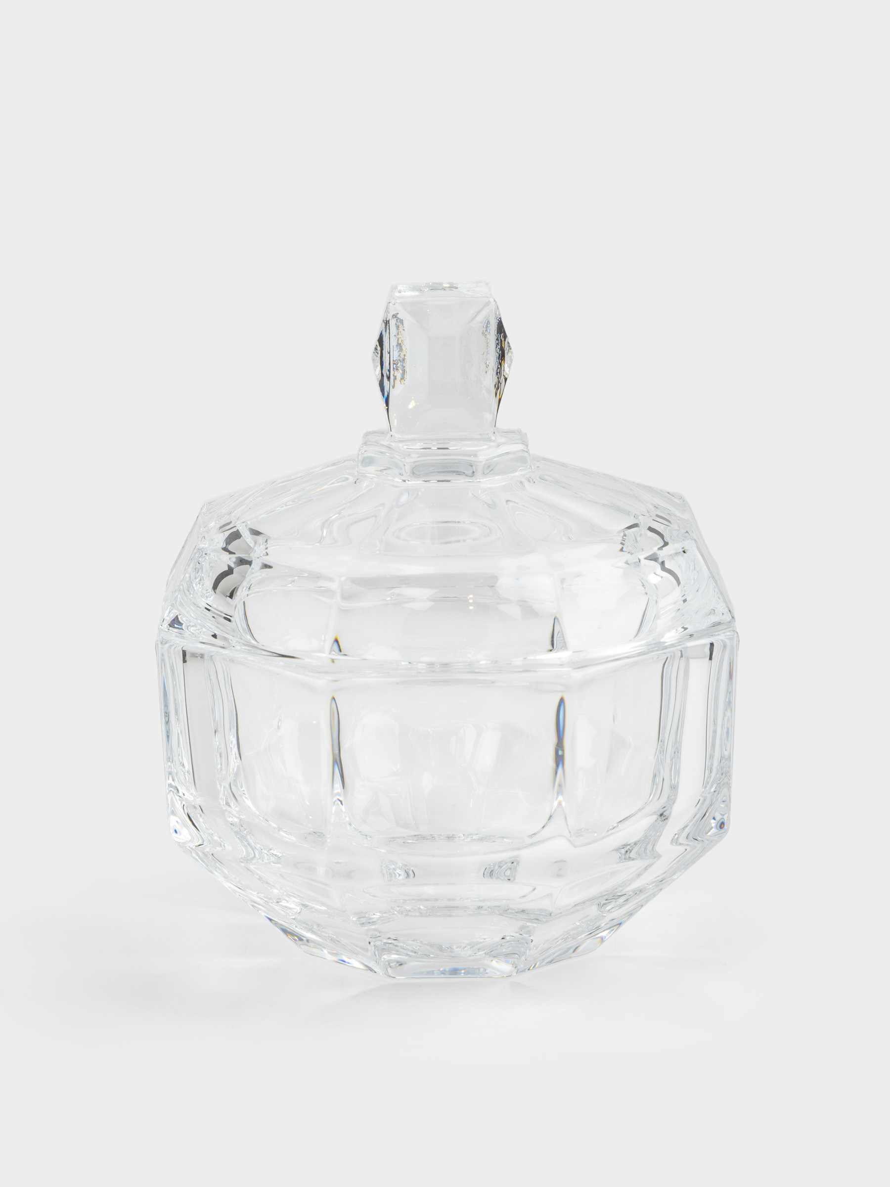 Storage container, 10x12 cm, 240 ml, glass, Edges, Terlano, image-0