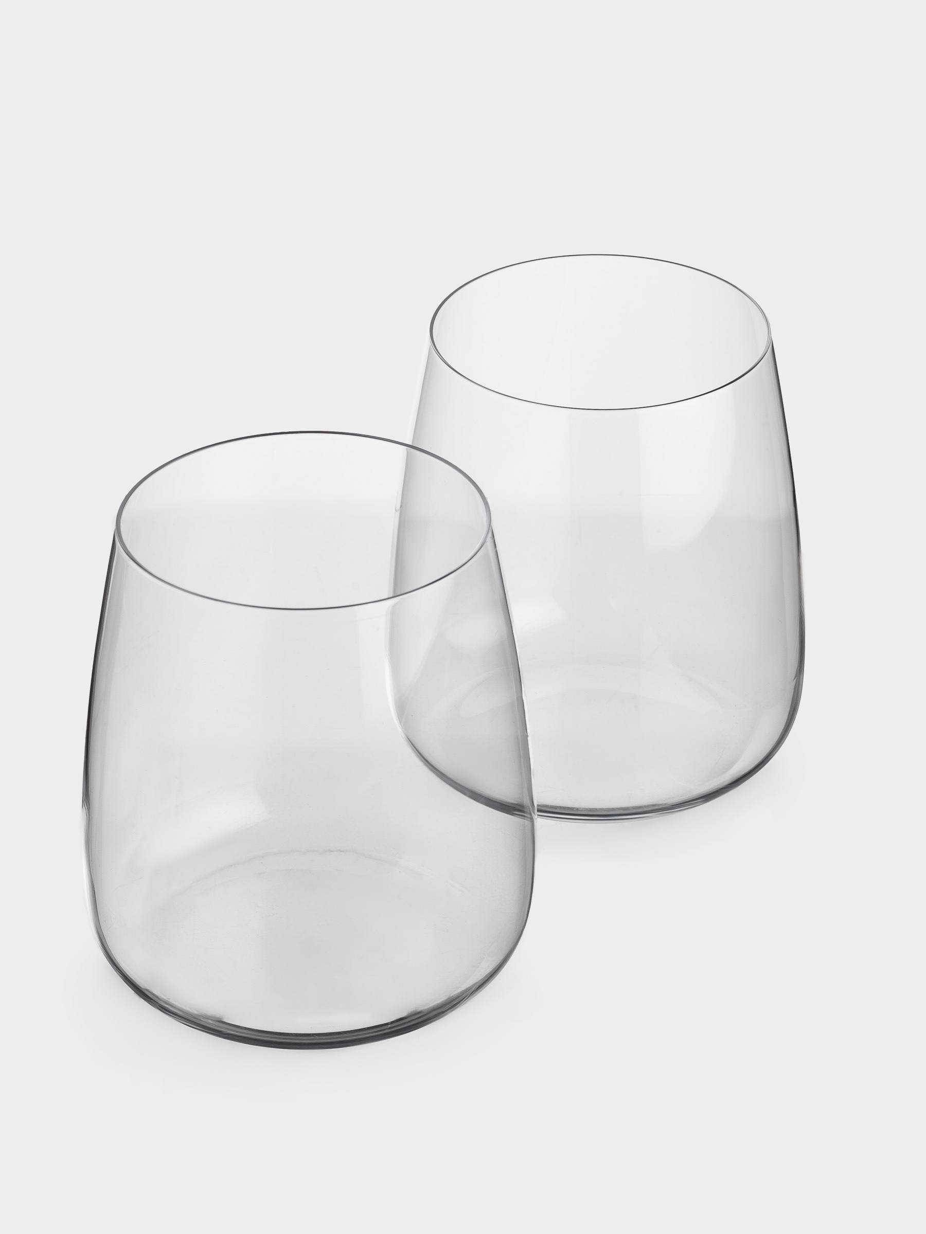 Glass, 10 cm, 480 ml, 2 pcs, crystal glass, Sondrio, image-2