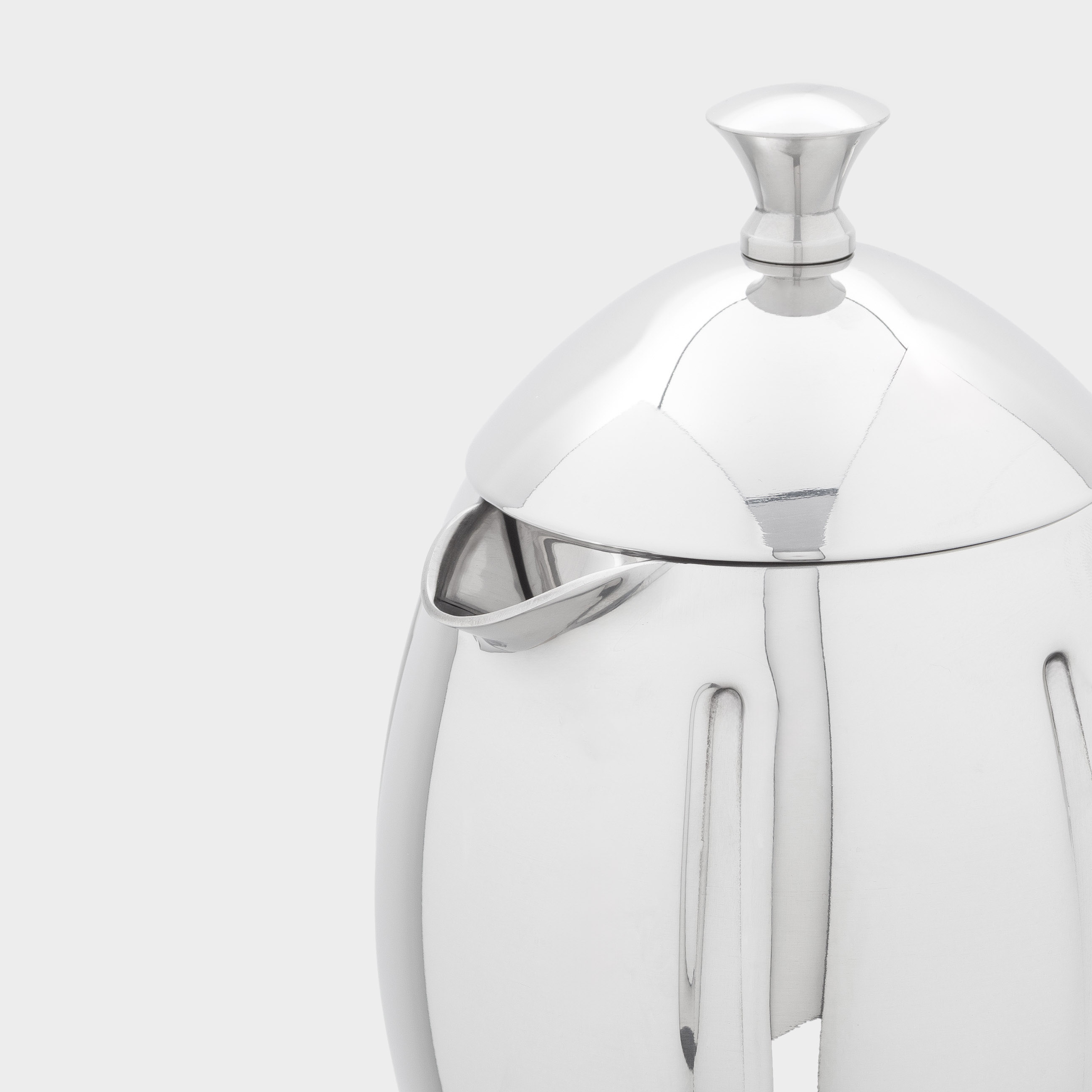 French press, 700 ml, steel, Classic
