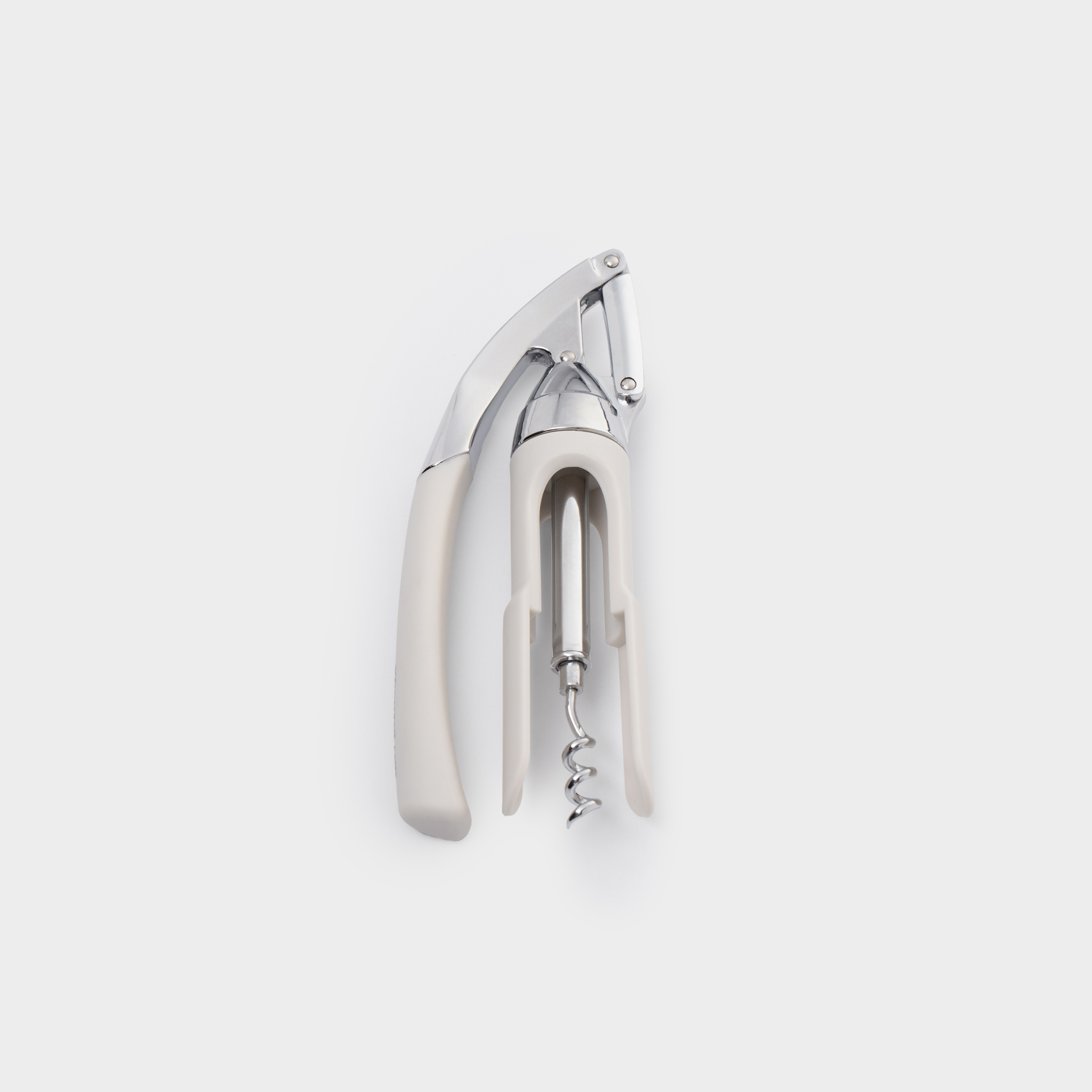 Lever corkscrew, 17 cm, metal / plastic, Fastie