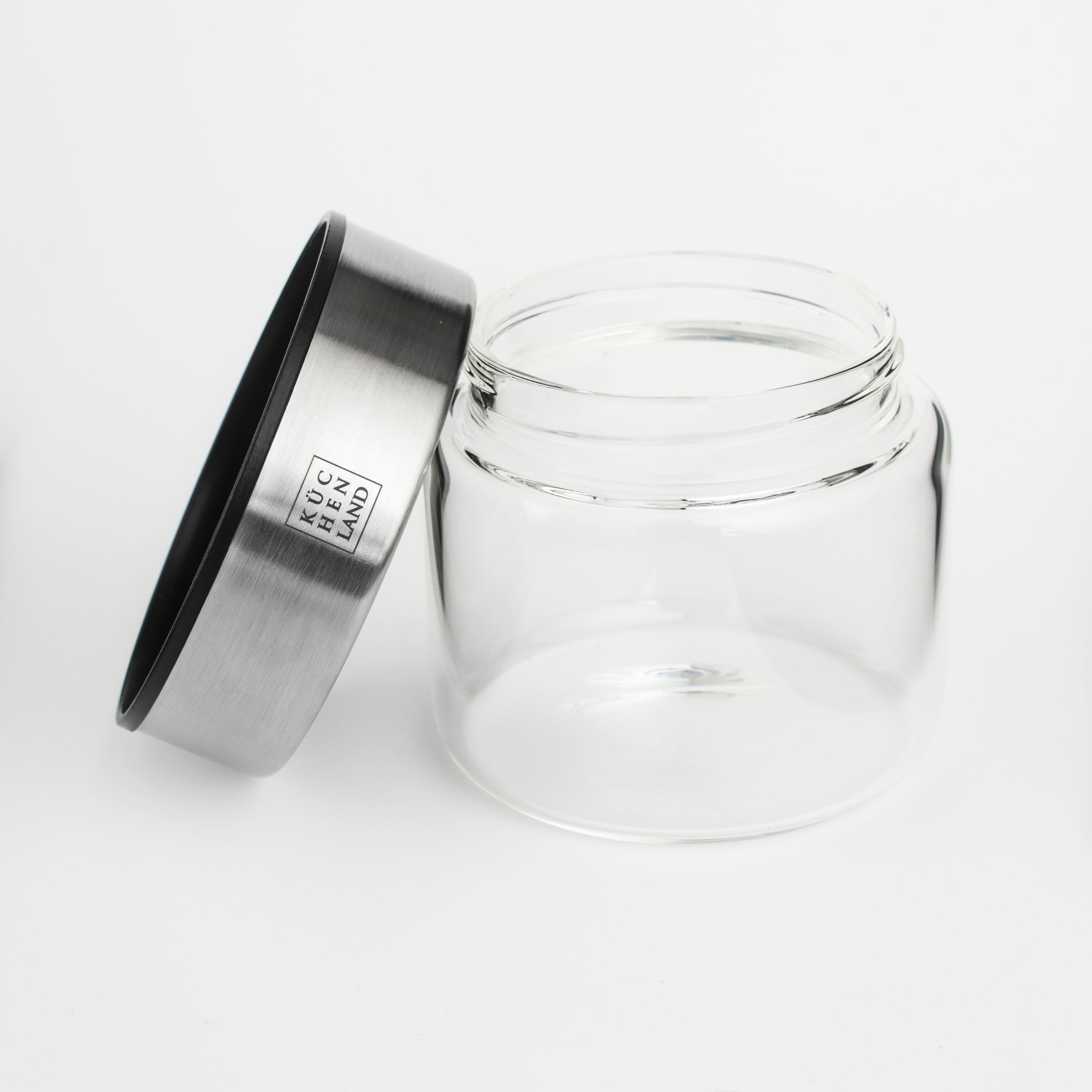 Food jar, 400 ml, glass B/plastic, Comfort, image-3