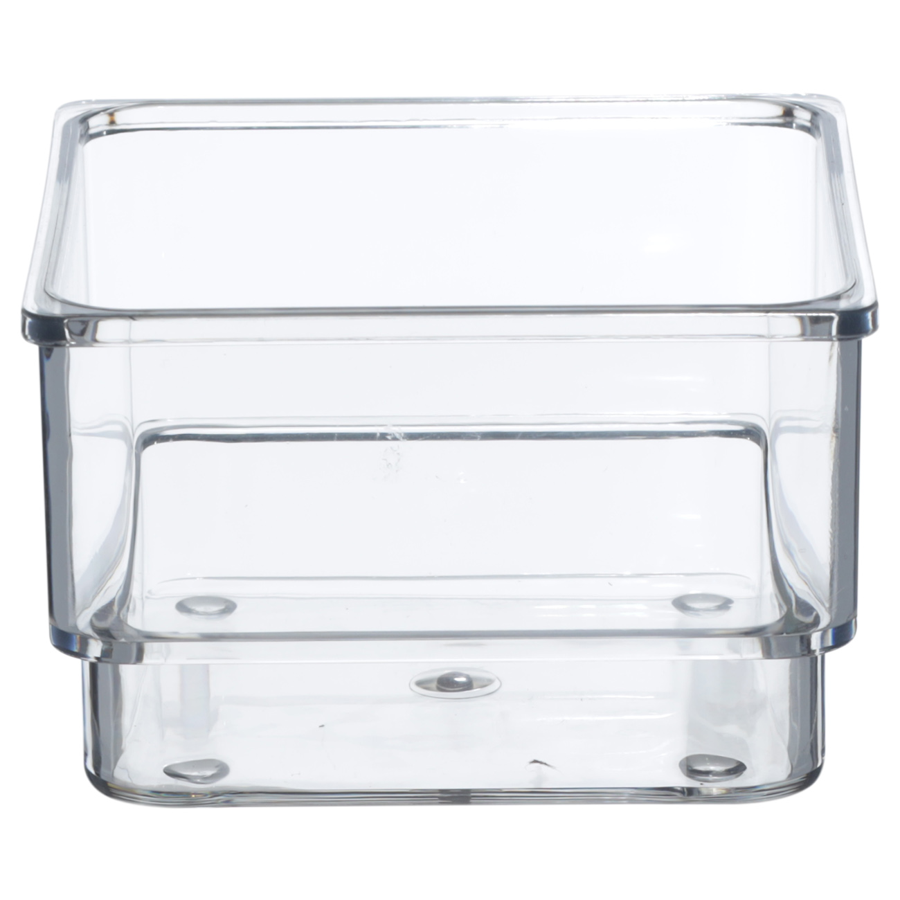 Set of organizer boxes, 4 pcs, plastic, Basic