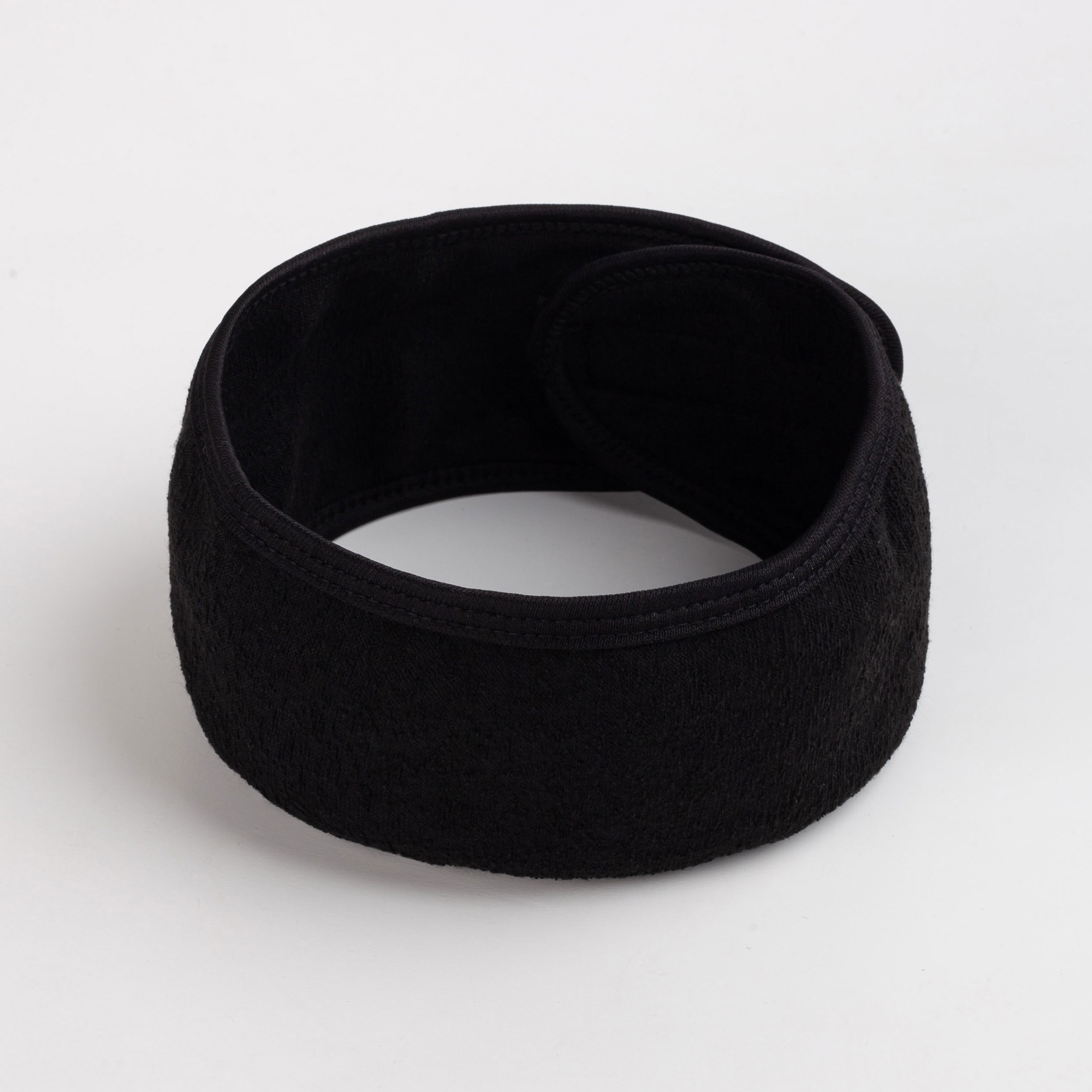 Hair band, 60 cm, Velcro, polyester, black, Bamboo spa, image-0