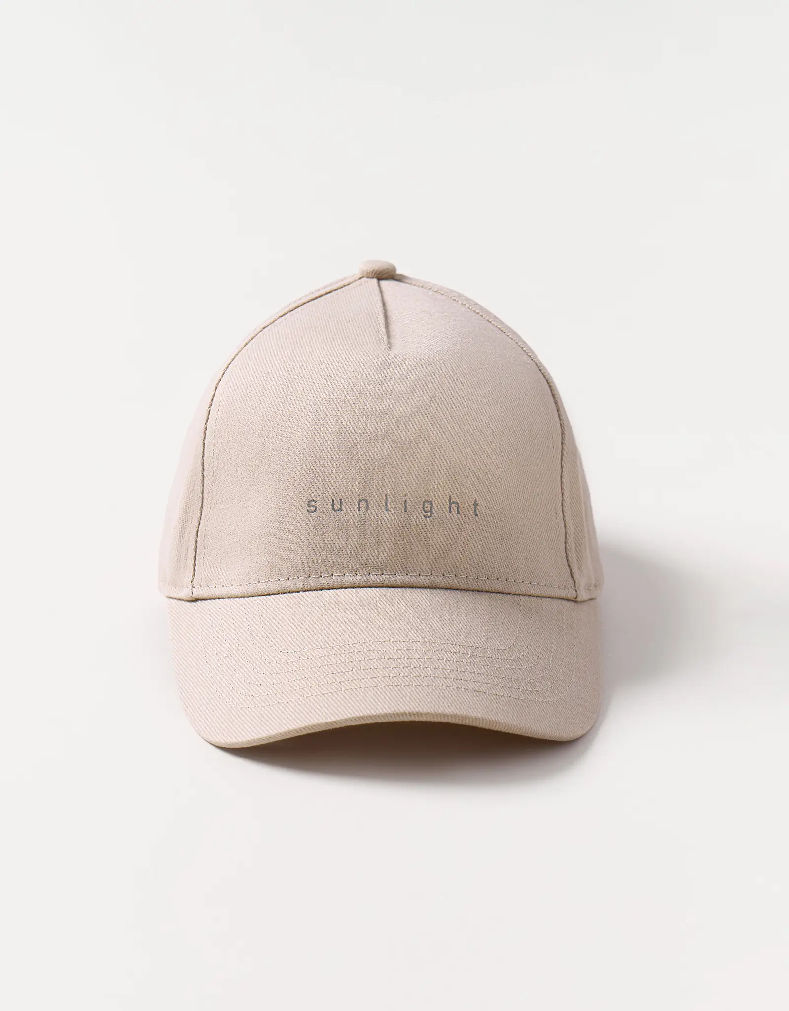 Baseball cap, 58 cm, single size, cotton, Beige, Sunlight, Shore