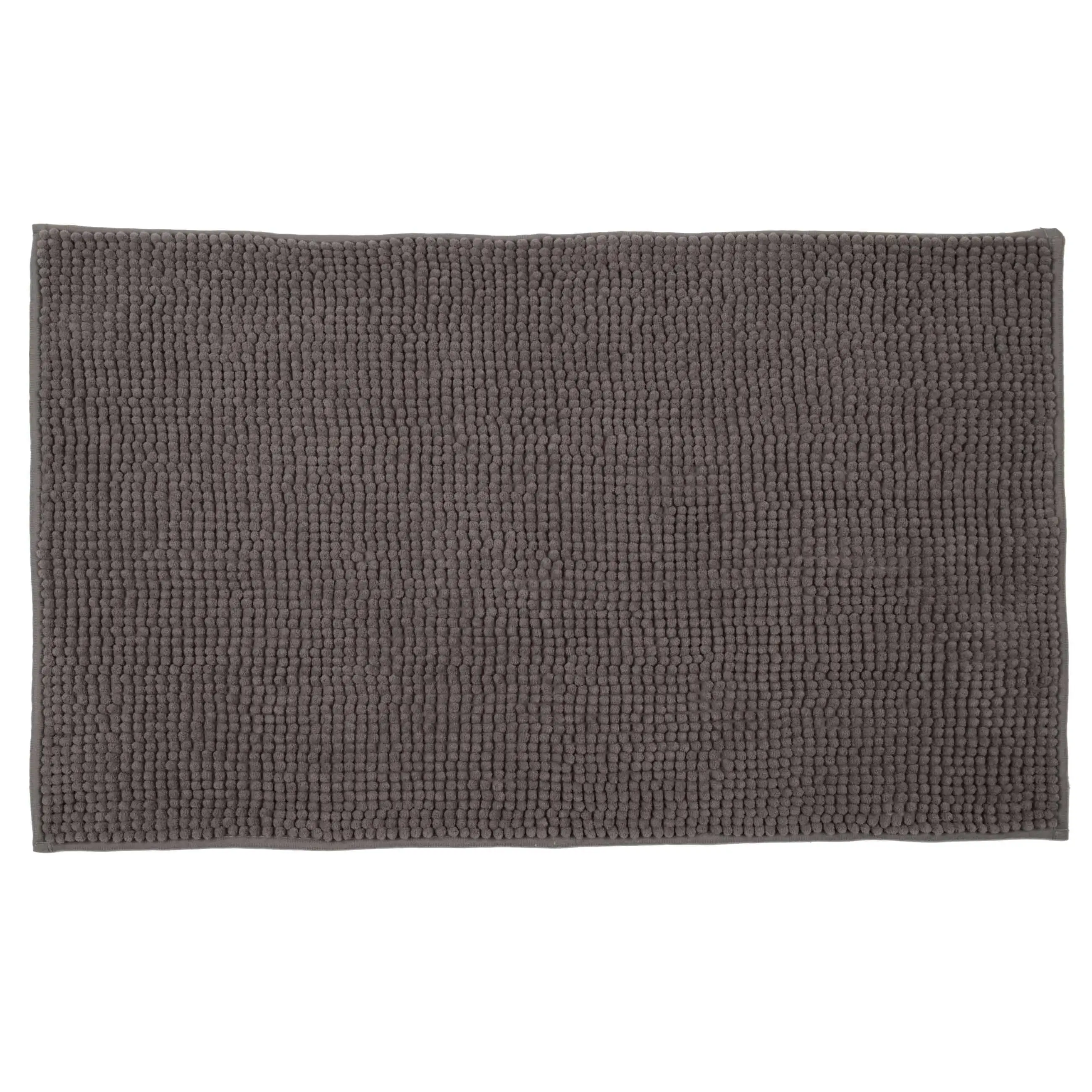 Mat, 50x80 cm, polyester, dark grey, Hillock, image-0