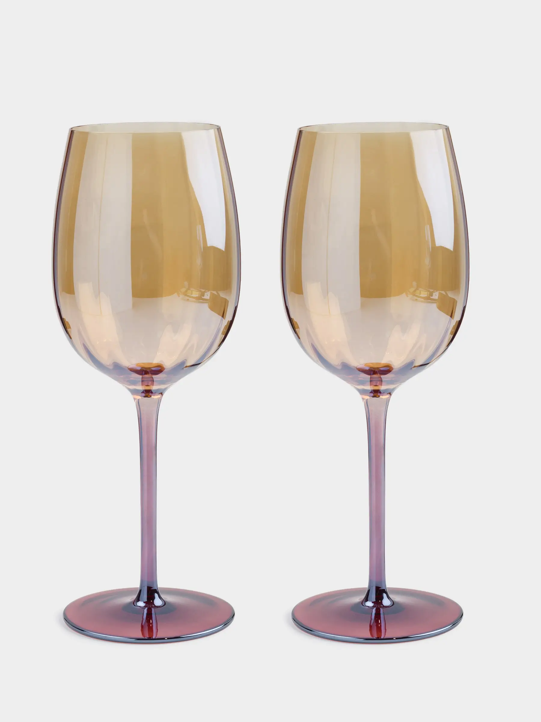 Drinking glass, 470 ml, 2 pcs, glass, amber brown, Filo R color, image-0