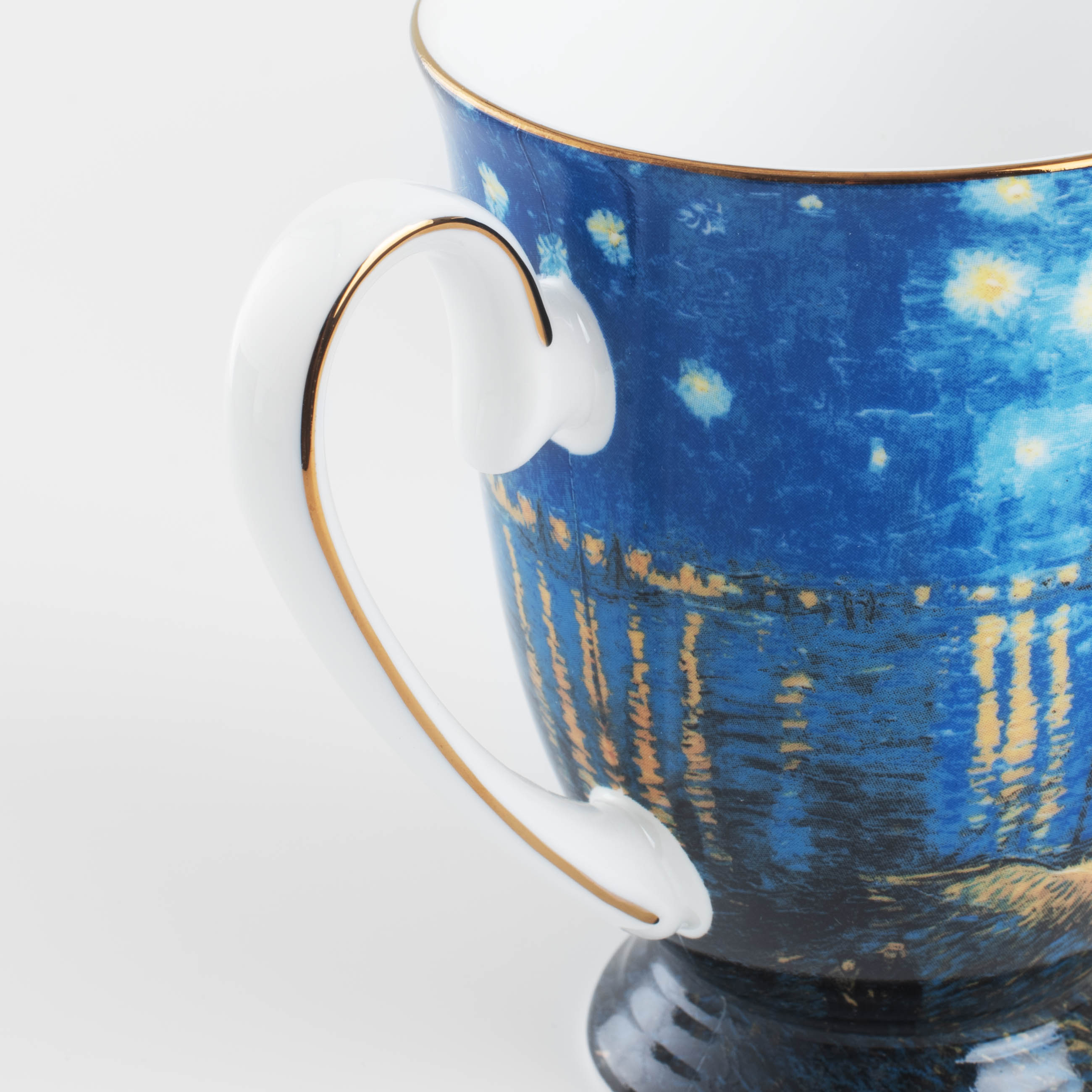 Mug, 280 ml, 2 pcs, porcelain F, Van Gogh, Art