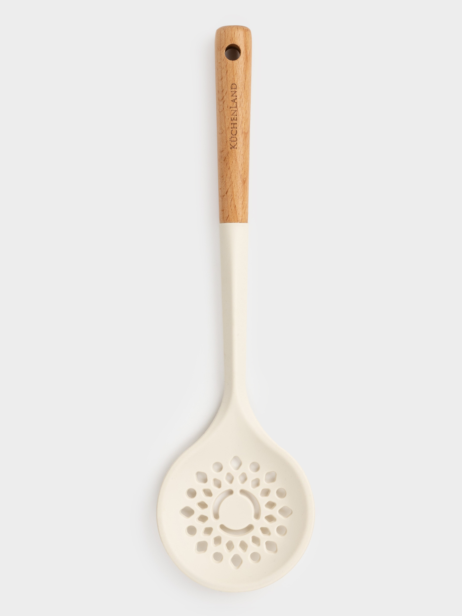 Skimmer, 32 cm, silicone/wood, milky, Legerity, image-0