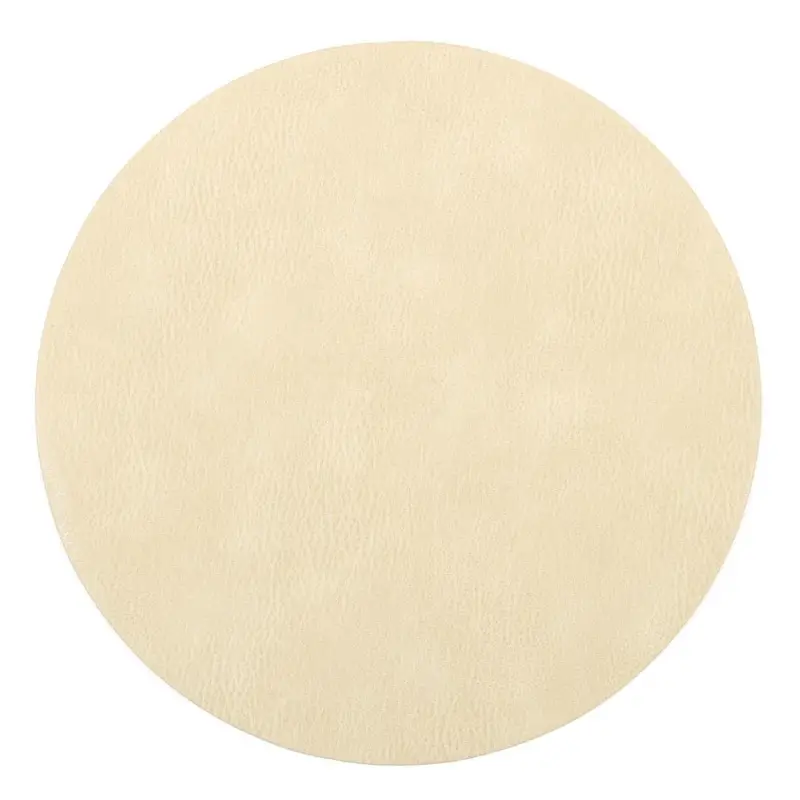 Napkin for appliances, 33 cm, PVC, round, beige, Rock ,image-0