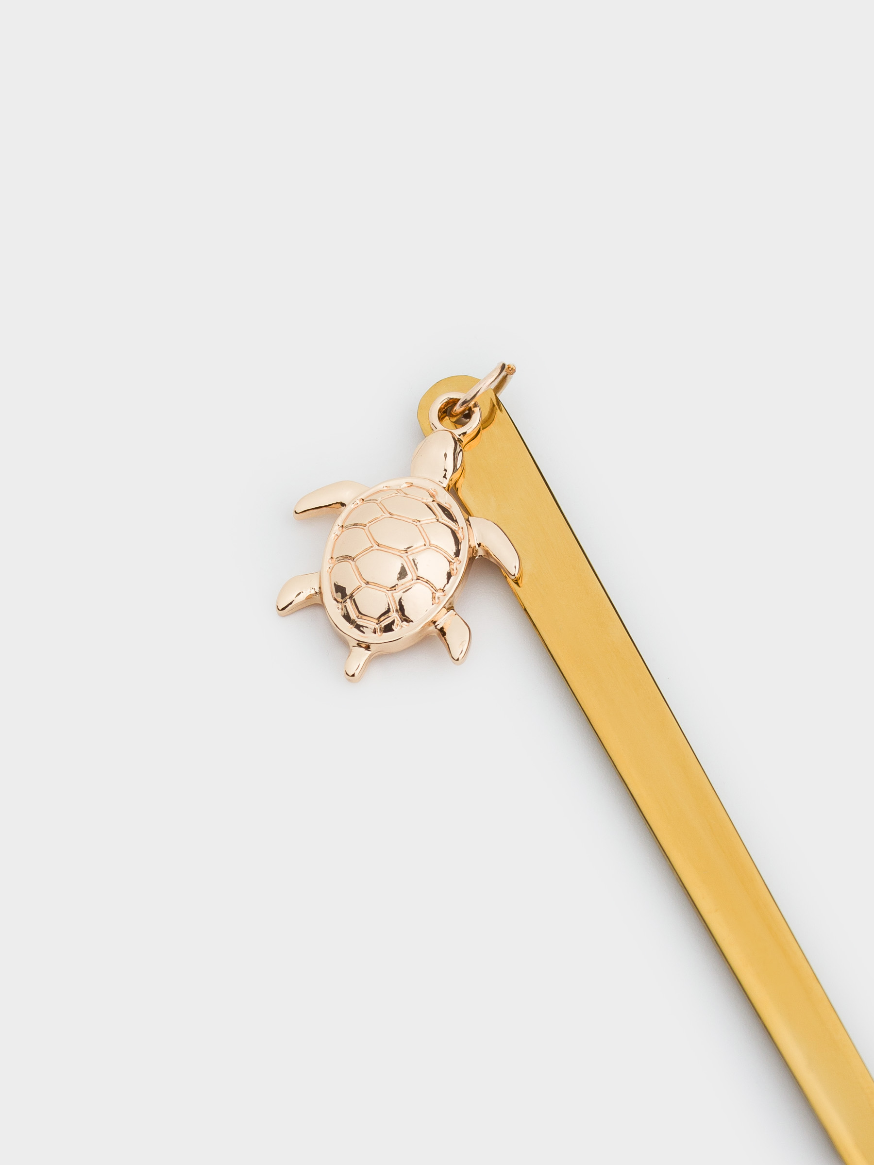 Dessert spoon, 19 cm, steel, golden, Turtle, Grand turtle, image-4