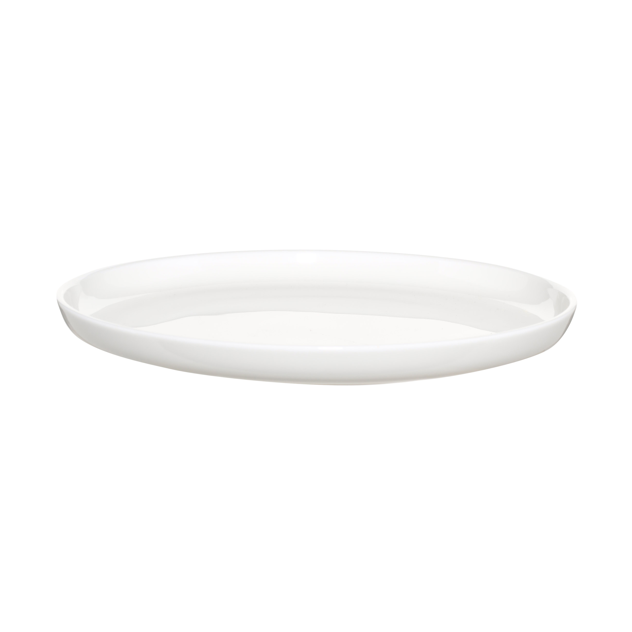 Dessert plate, 20 cm, 2 pcs, porcelain F, white, Ideal white