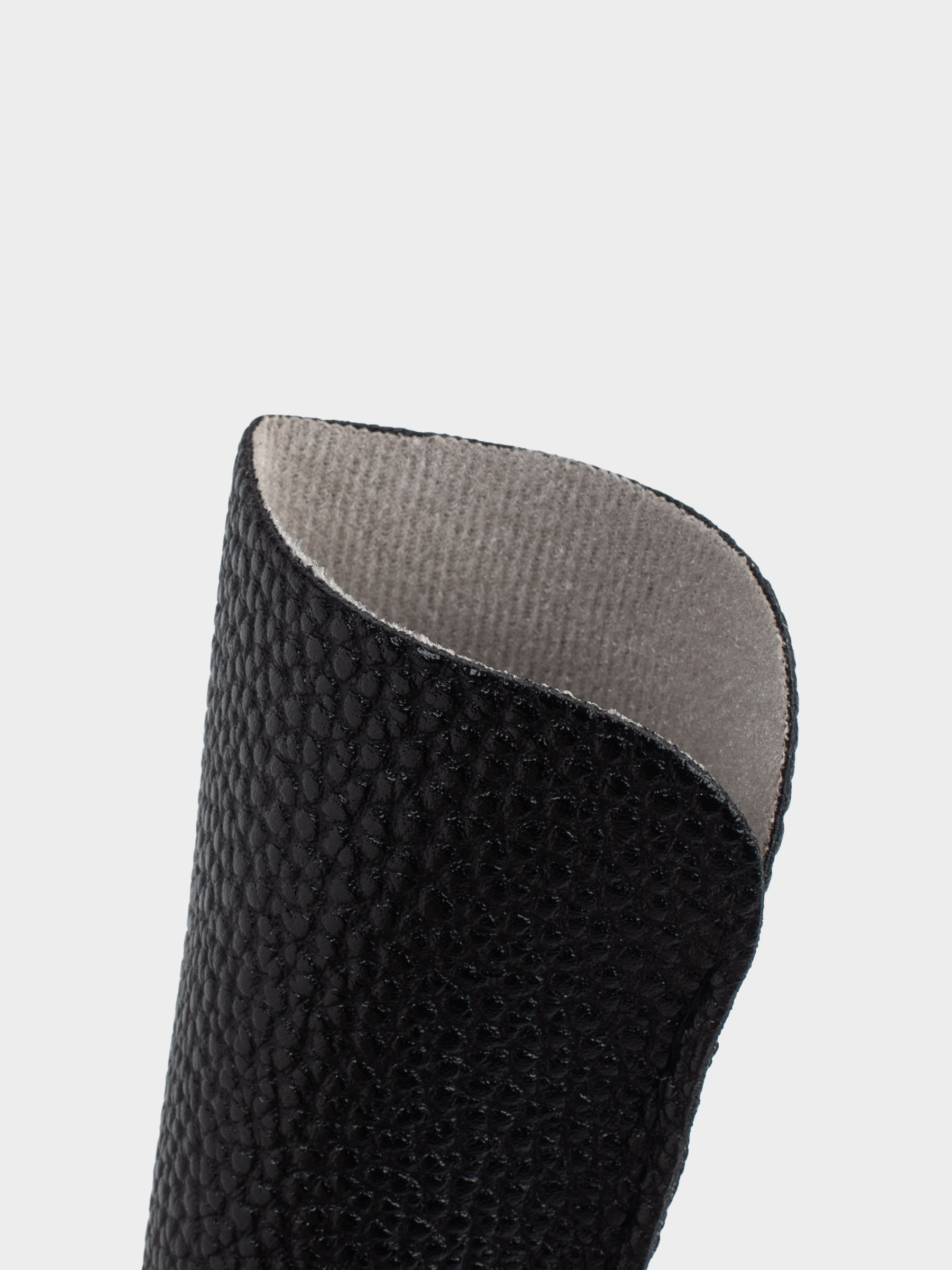 Eyeglass case, 18x8 cm, PU leather, Black, Memo, image-2