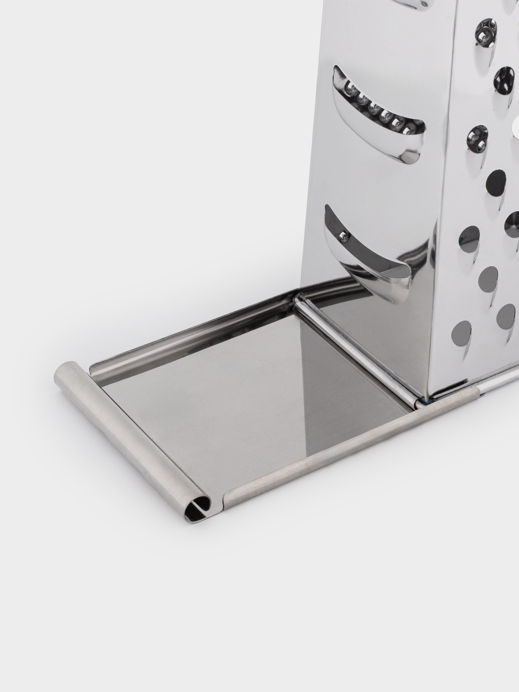 Grater, 24 cm, four-sided, black, Kitchen tools, image-5