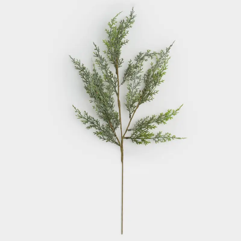 Decorative branch, 85 cm, polyethylene, Conifer decor