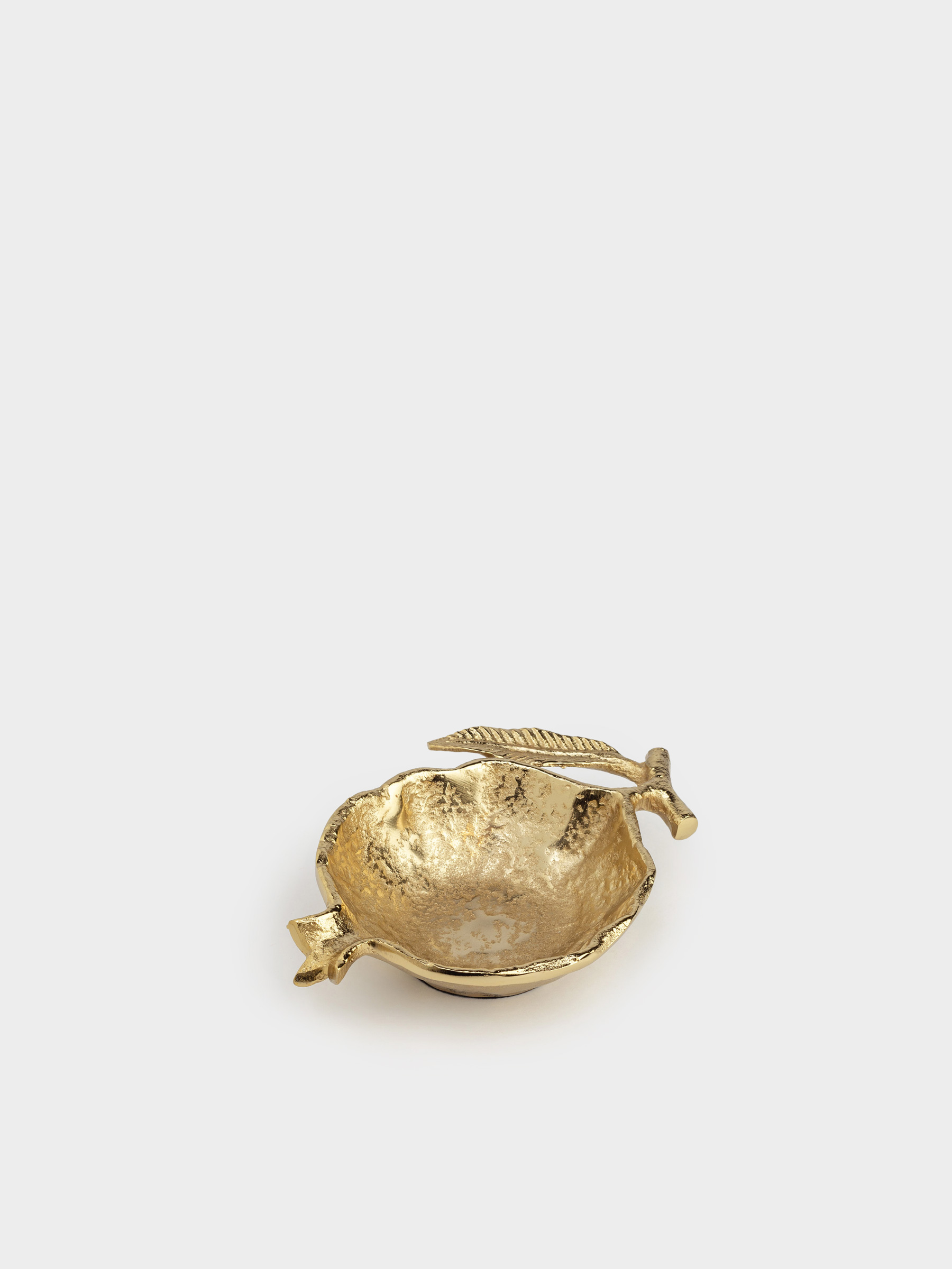 Decorative dish, 19x14 cm, metal, golden, Garnet, Fantastic gold, image-0