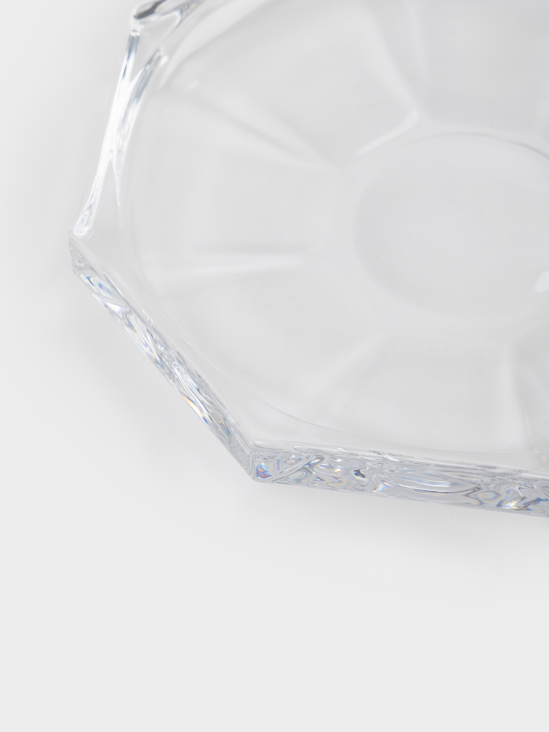Dish, 18x3 cm, glass, Edges, Terlano, image-3