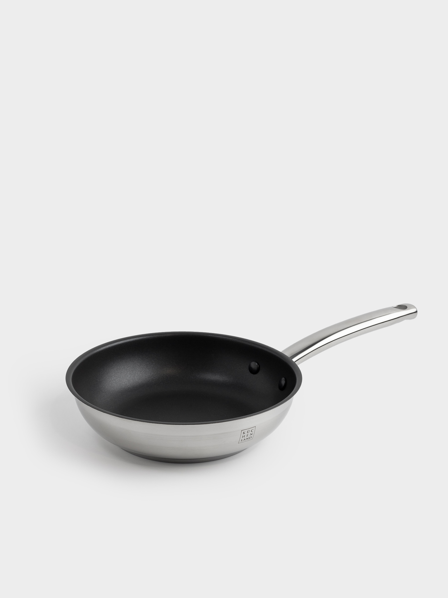 Frying pan, 20 cm, coated, steel, Silver Stone, image-0