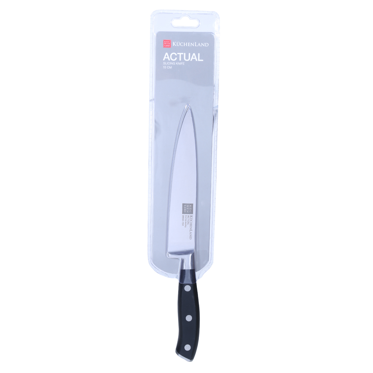 Slicing knife, 15 cm, steel / plastic, Actual изображение № 2