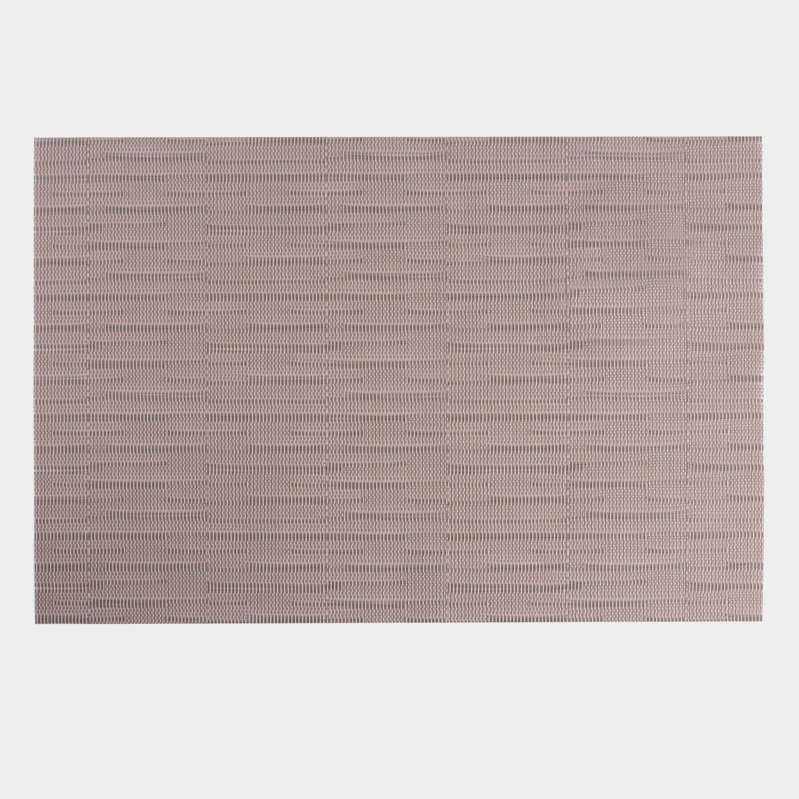 Placemat, 30x45 cm, PVC / polyester, rectangular, dusty pink, Solid