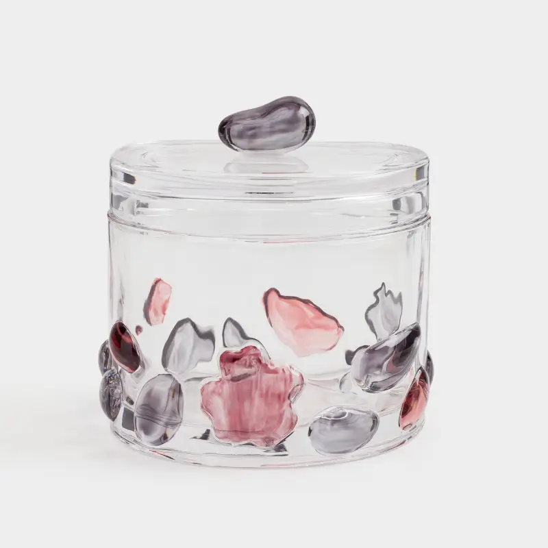 Storage container, 11x12 cm, 300 ml, glass, Clear color ,image-0
