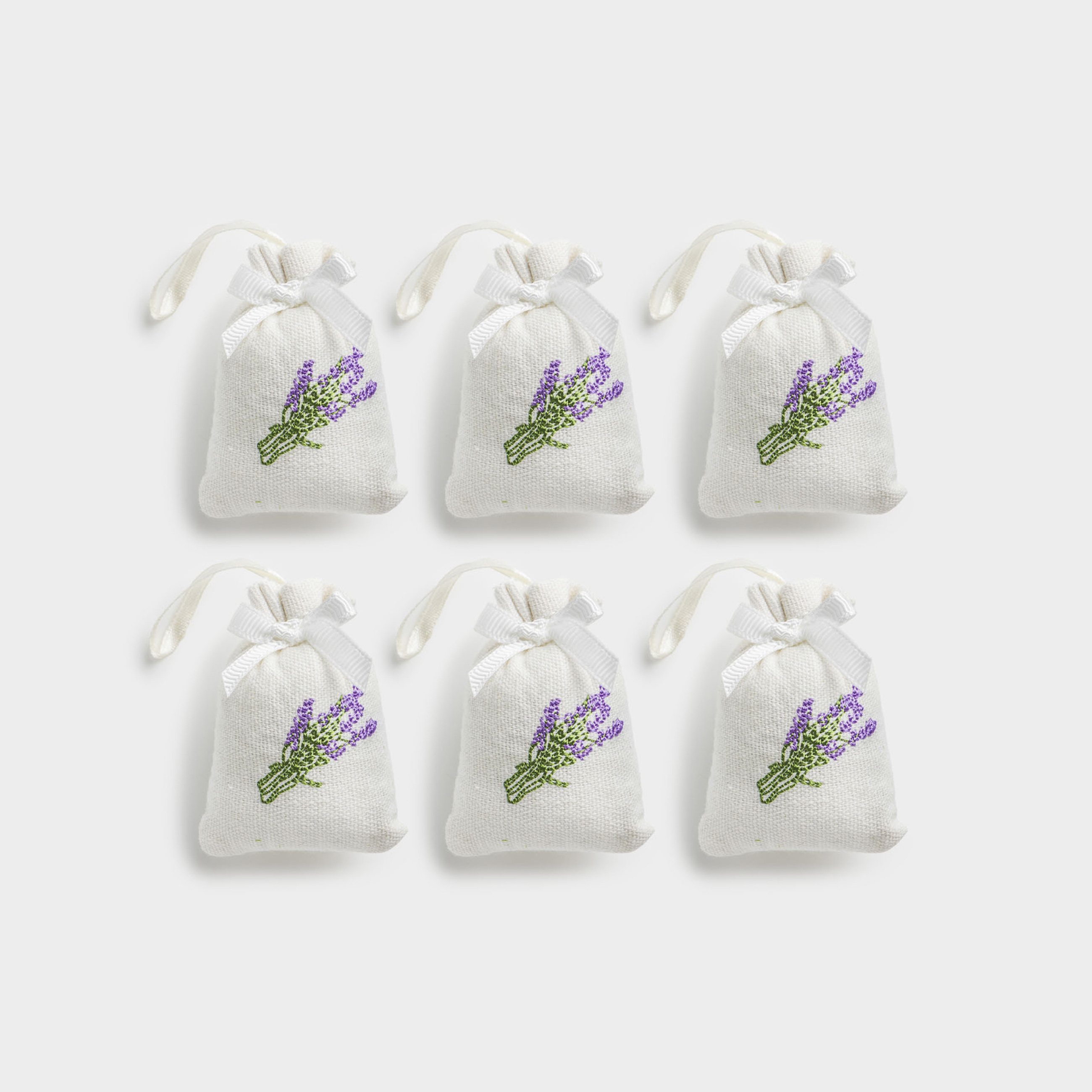 Scented sachet, 6 pcs, Lavender 