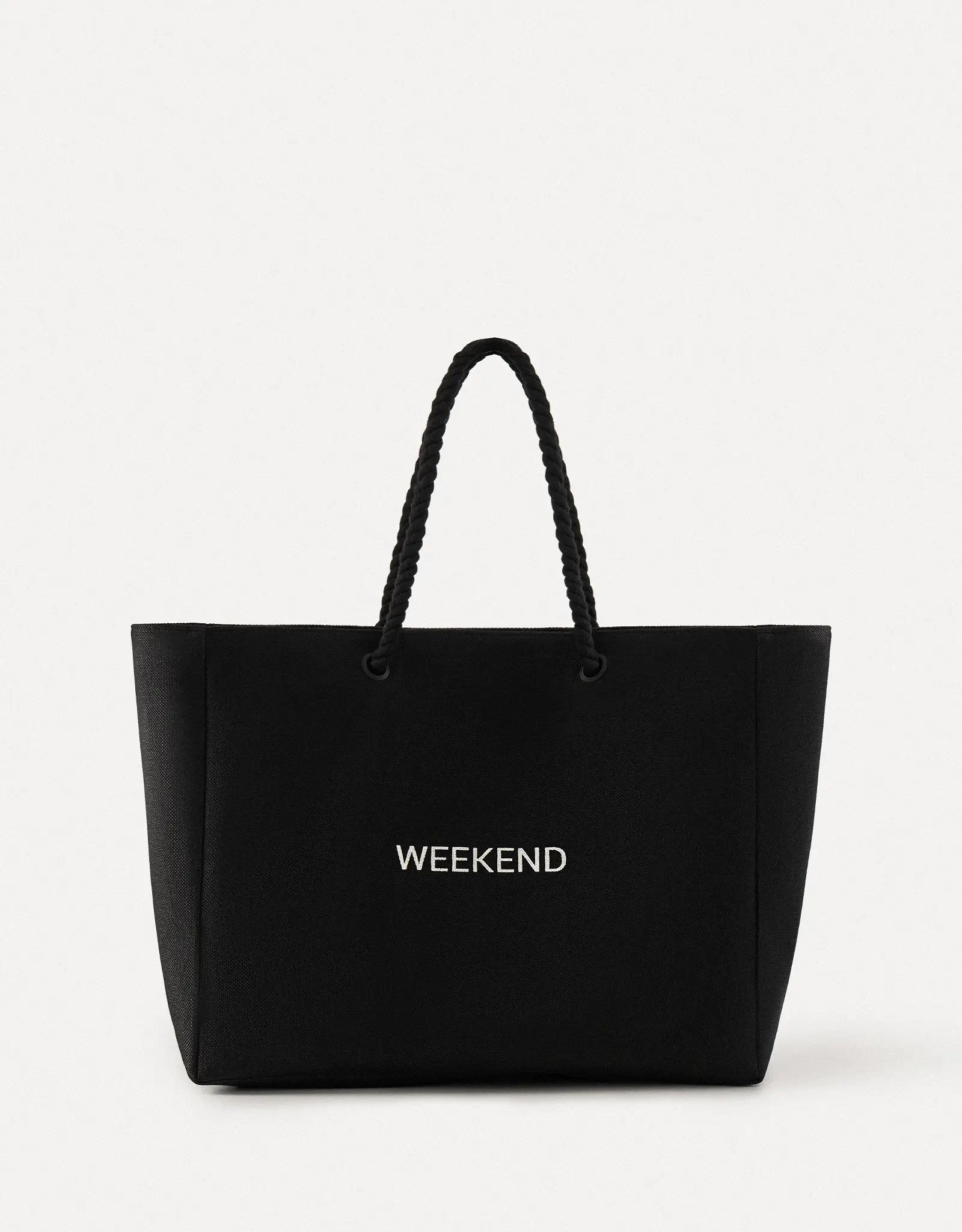Women's bag, 44x35 cm, polyester, black, Weekend, Coast